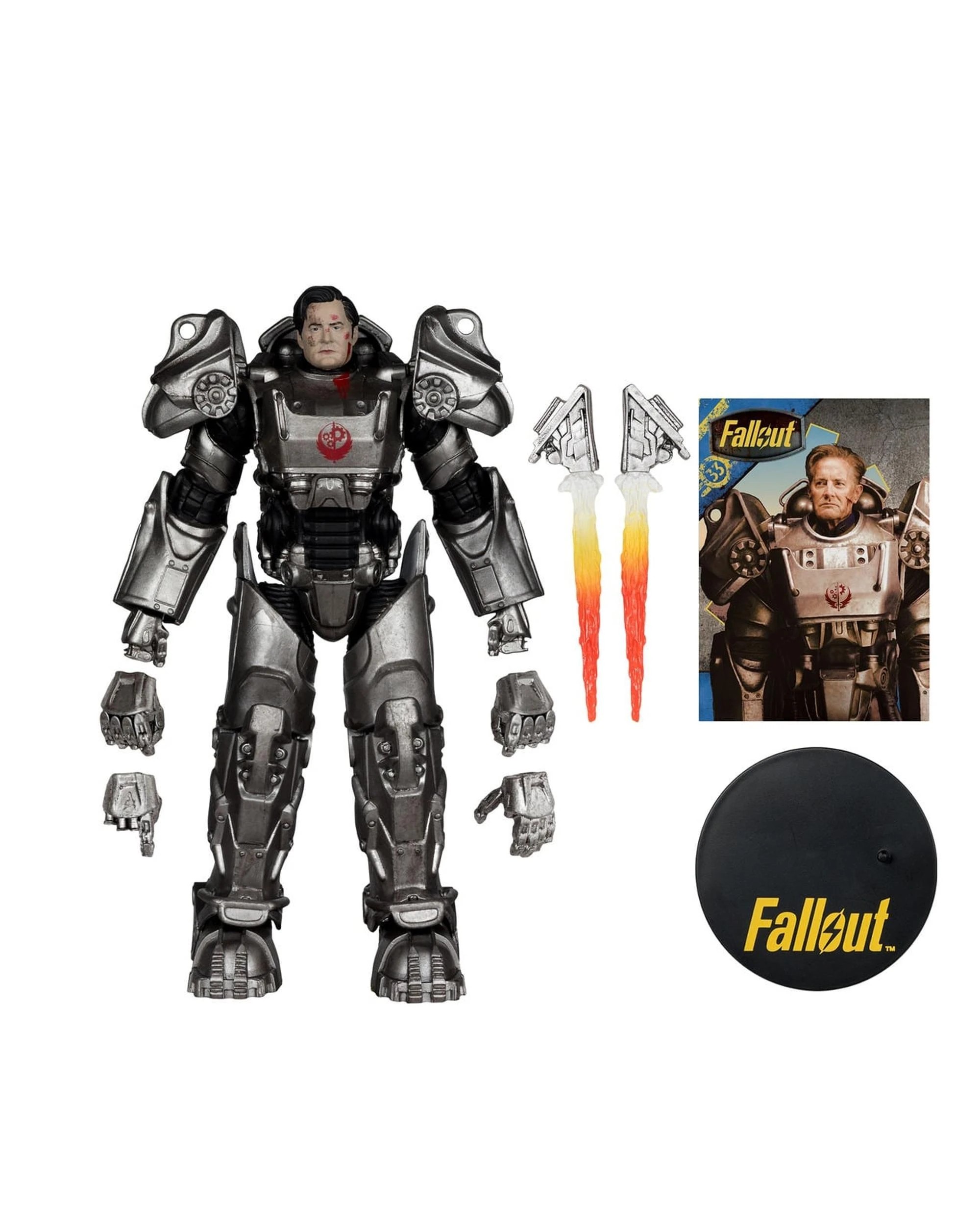 6 Fallout - TV -  Season 2 Hank MacLean 7 inch Action Figure, 6 of 9