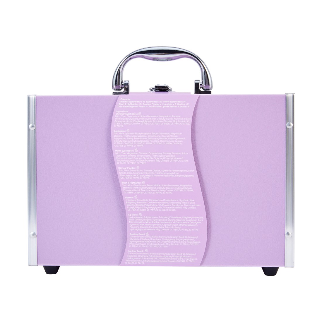 7 OXX Cosmetics 49 Piece Beauty Train Case Set, 7 of 7