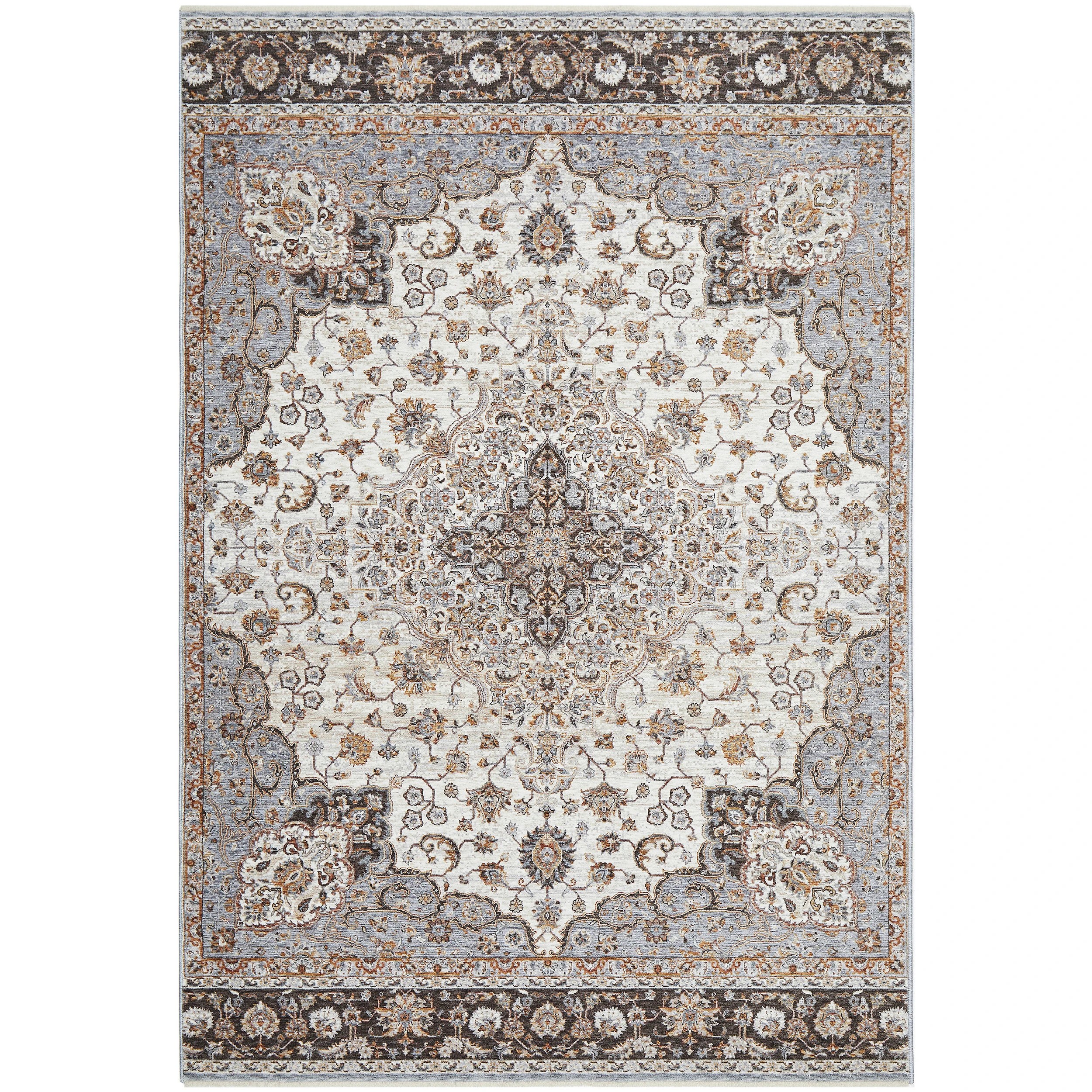 2 Common Ground Rugs Evalina 77 330x240cm - Extra Large Floor Rug - Silver, 2 of 7
