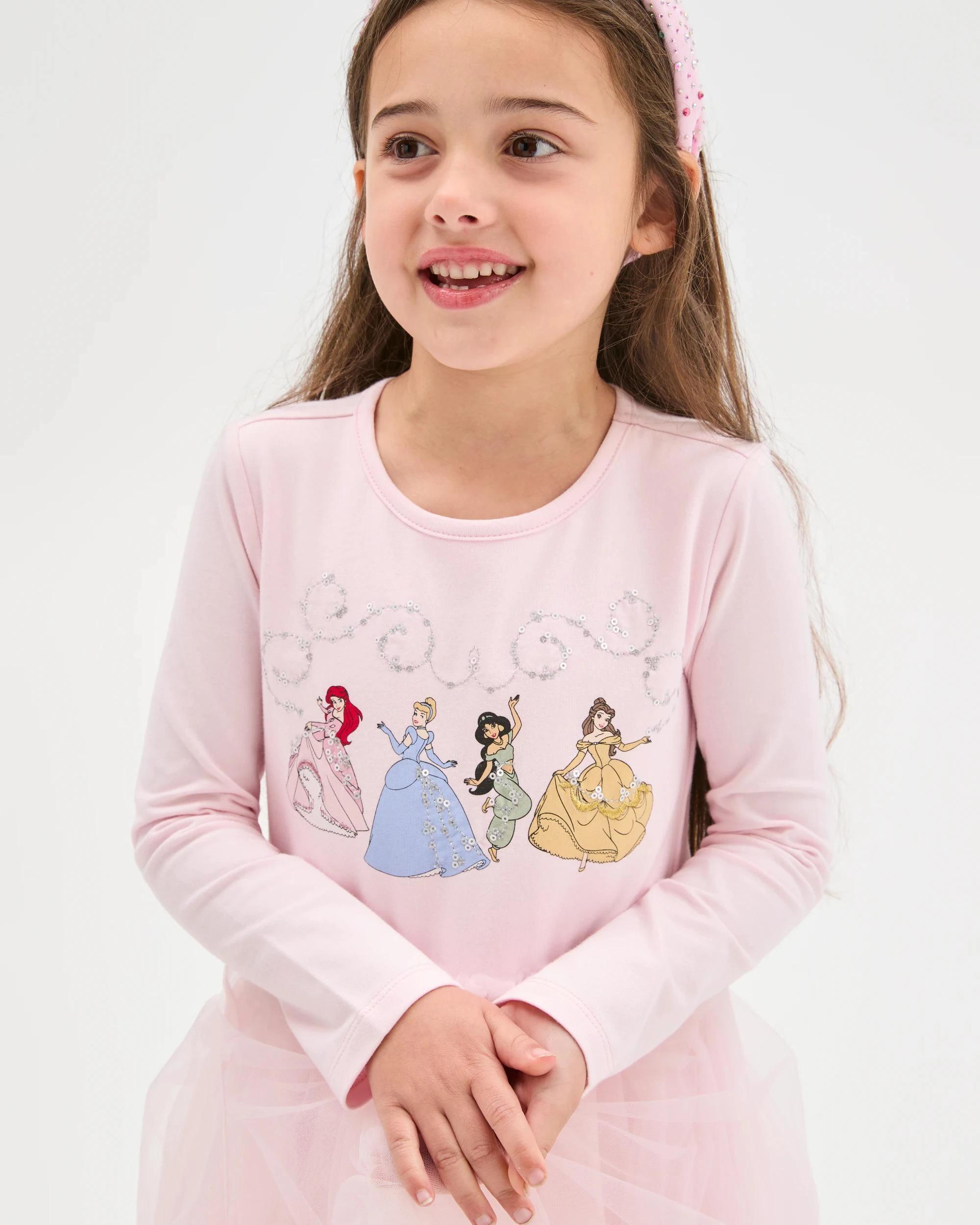 3 Disney Princess Tulle Dress PINK, 3 of 5