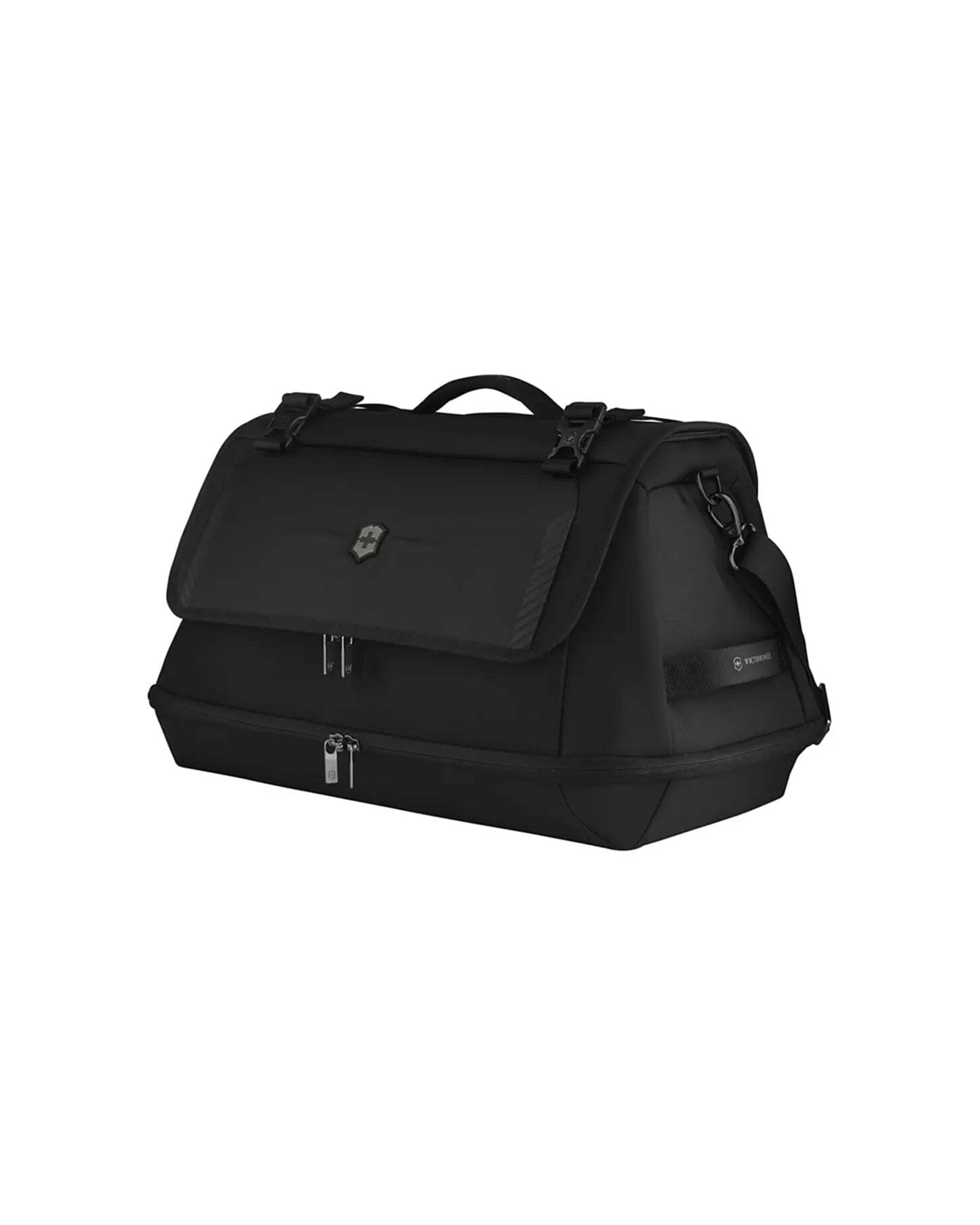 1 Victorinox Crosslight Duffel Zippered Bottom Compartment Vacuum Insulated - Black, 1 of 9