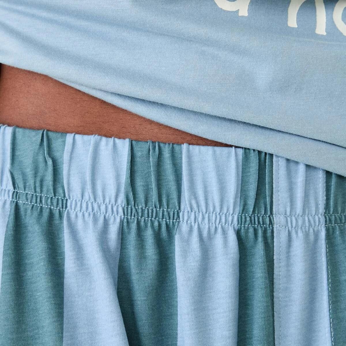 7 Short Sleeve Knit Top and Shorts Pyjama Set Take A Nap, 7 of 8