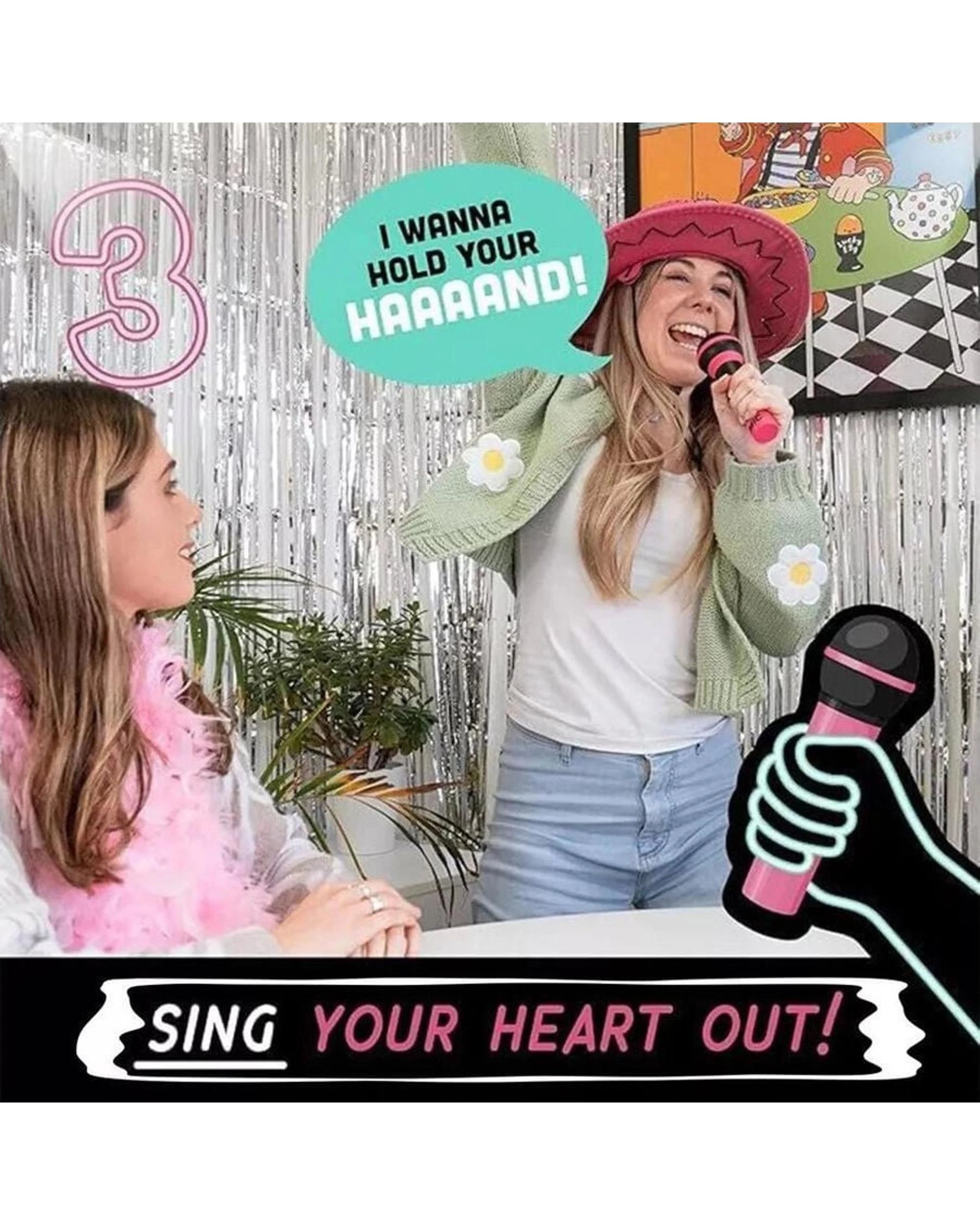 5 Lucky Egg Grab The Mic Party Game, 5 of 5