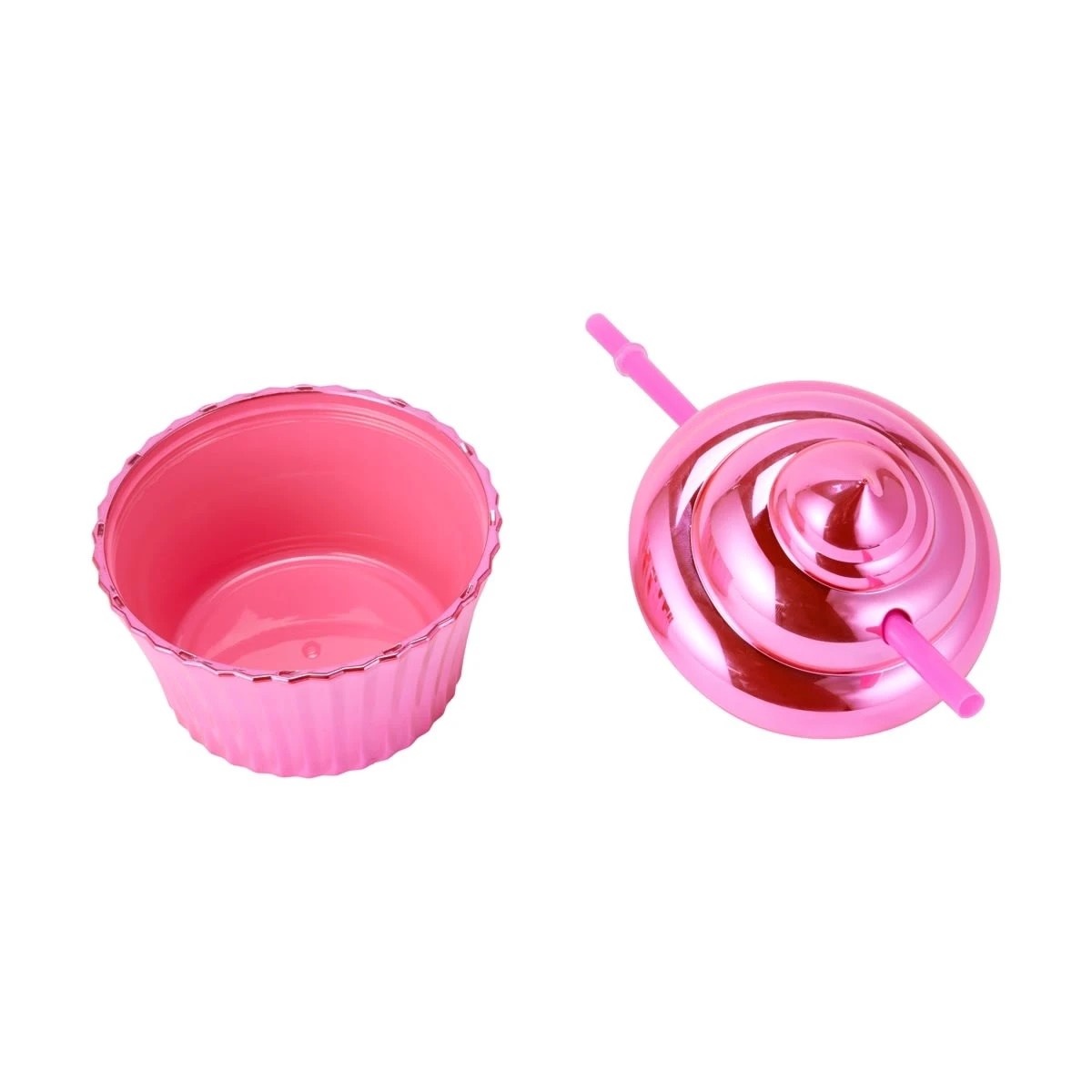 3 Novelty Cupcake Tumbler with Straw, 3 of 8