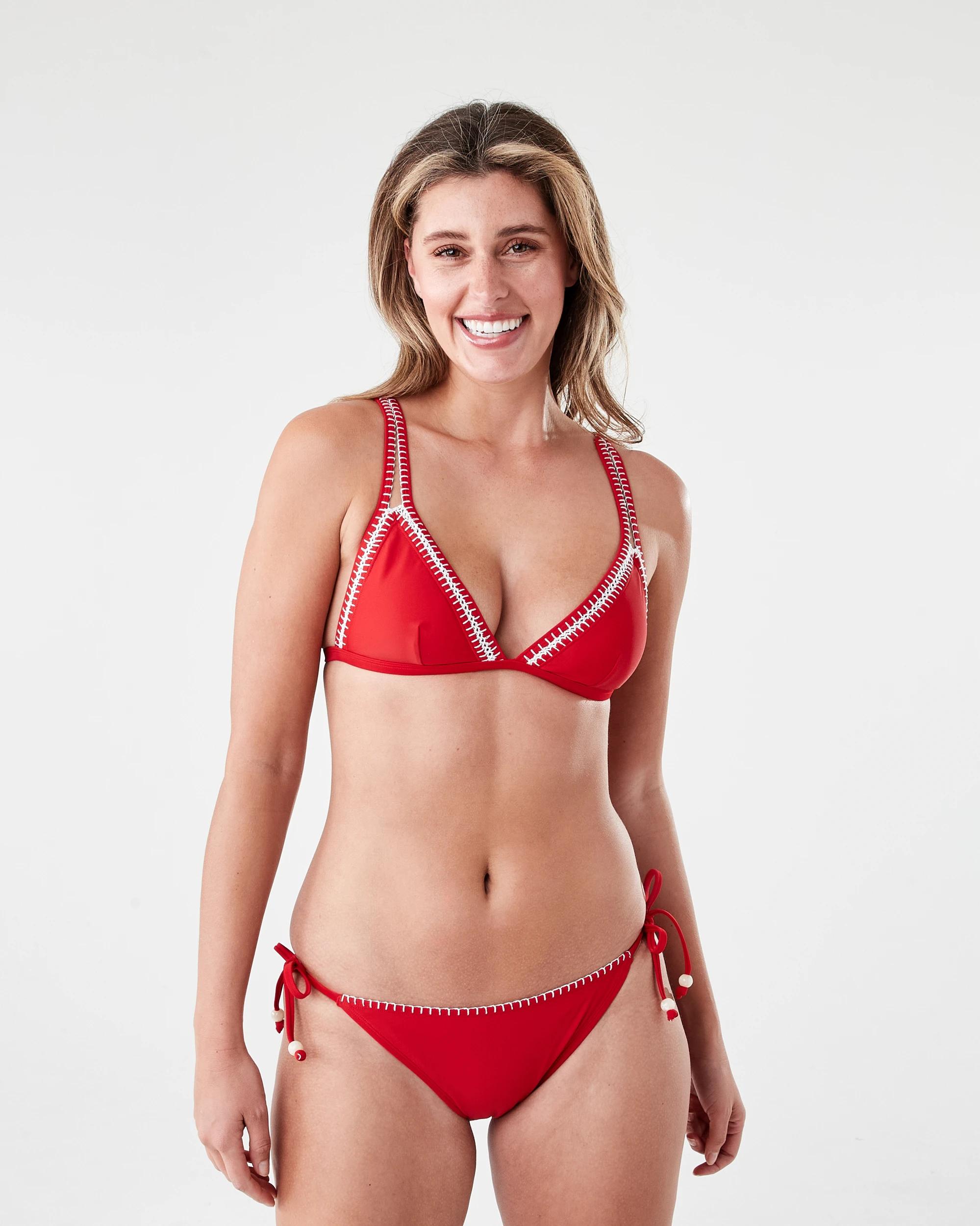 1 String Crafted Bikini Briefs Strawberry, 1 of 5