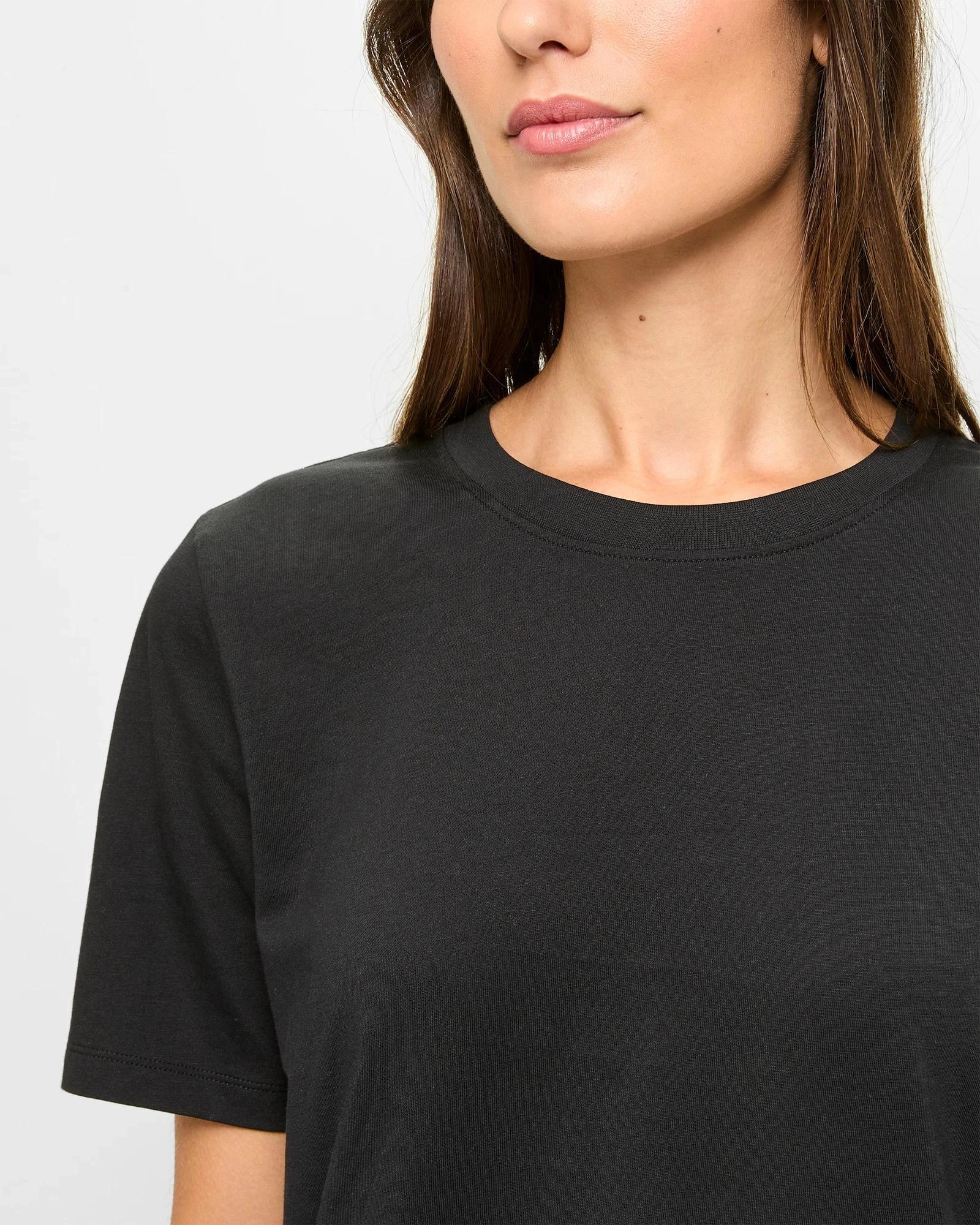 5 Target Australian Cotton Classic T-Shirt BLACK, 5 of 5