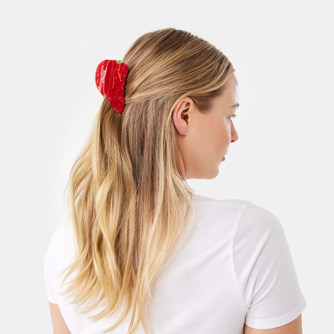 3 Red Chilli Claw Hair Clip, 3 of 4