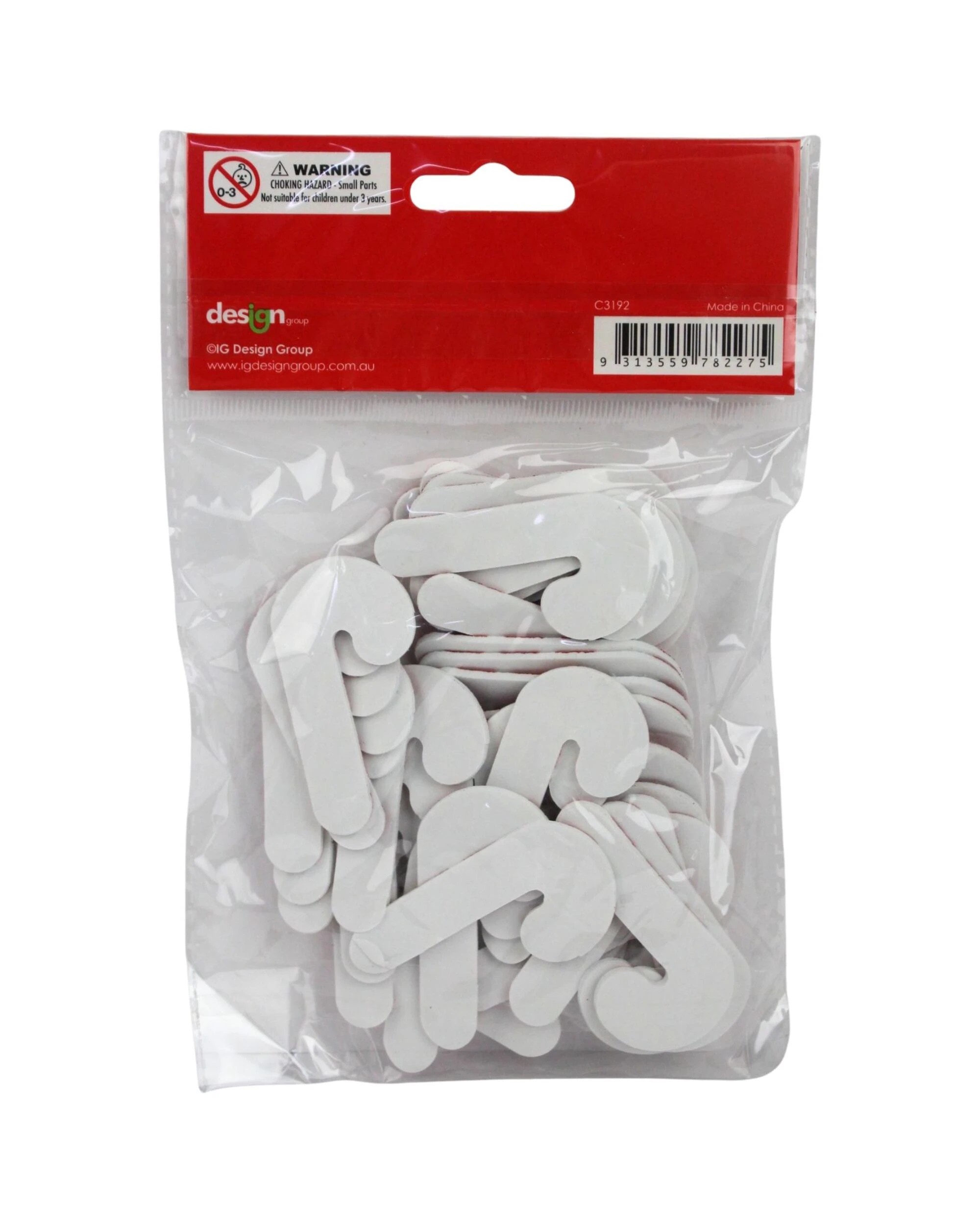 4 Artwrap Candy Cane Stickers Pack of 24 - Red, 4 of 4