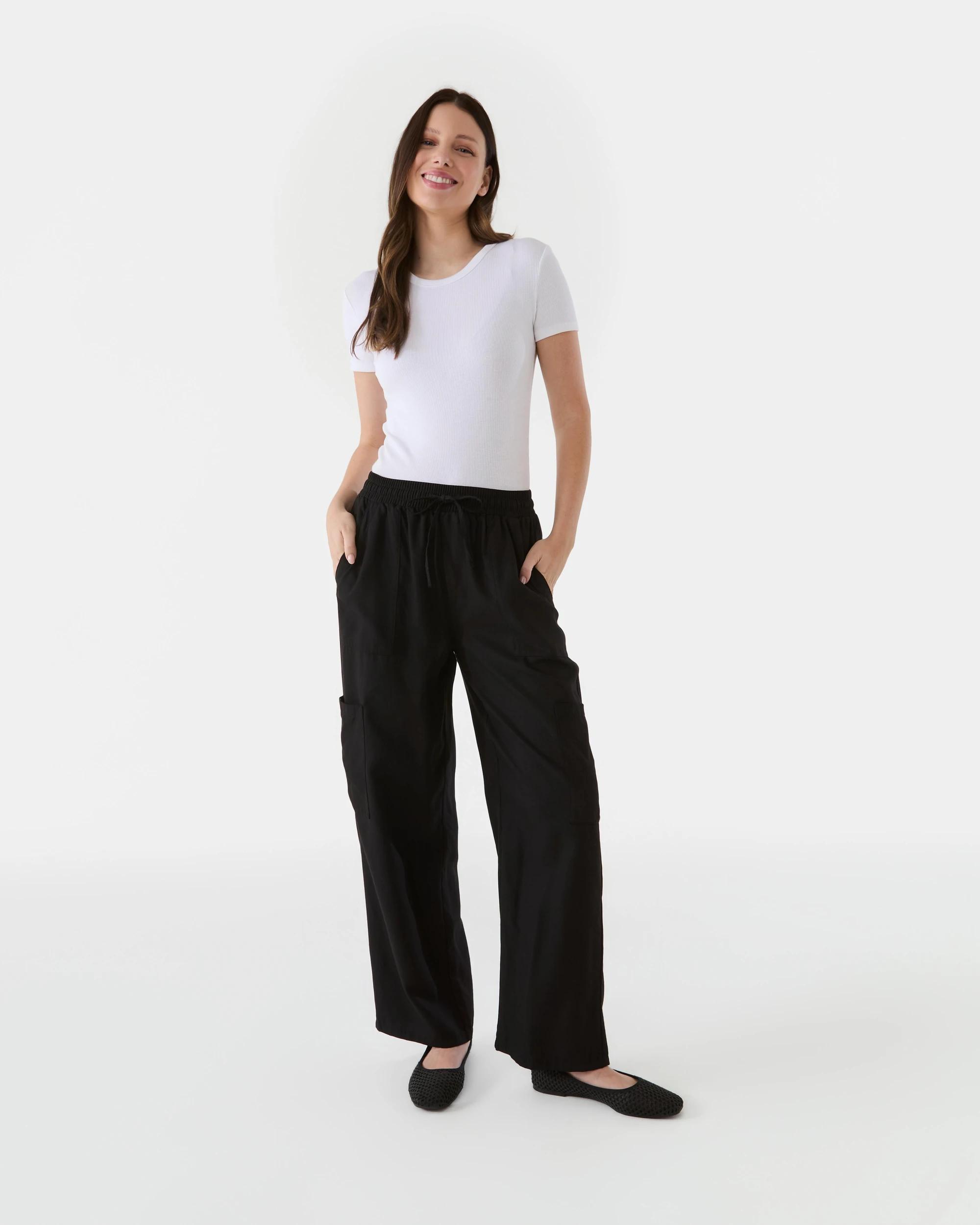 8 Soft Utility Pants Black, 8 of 8