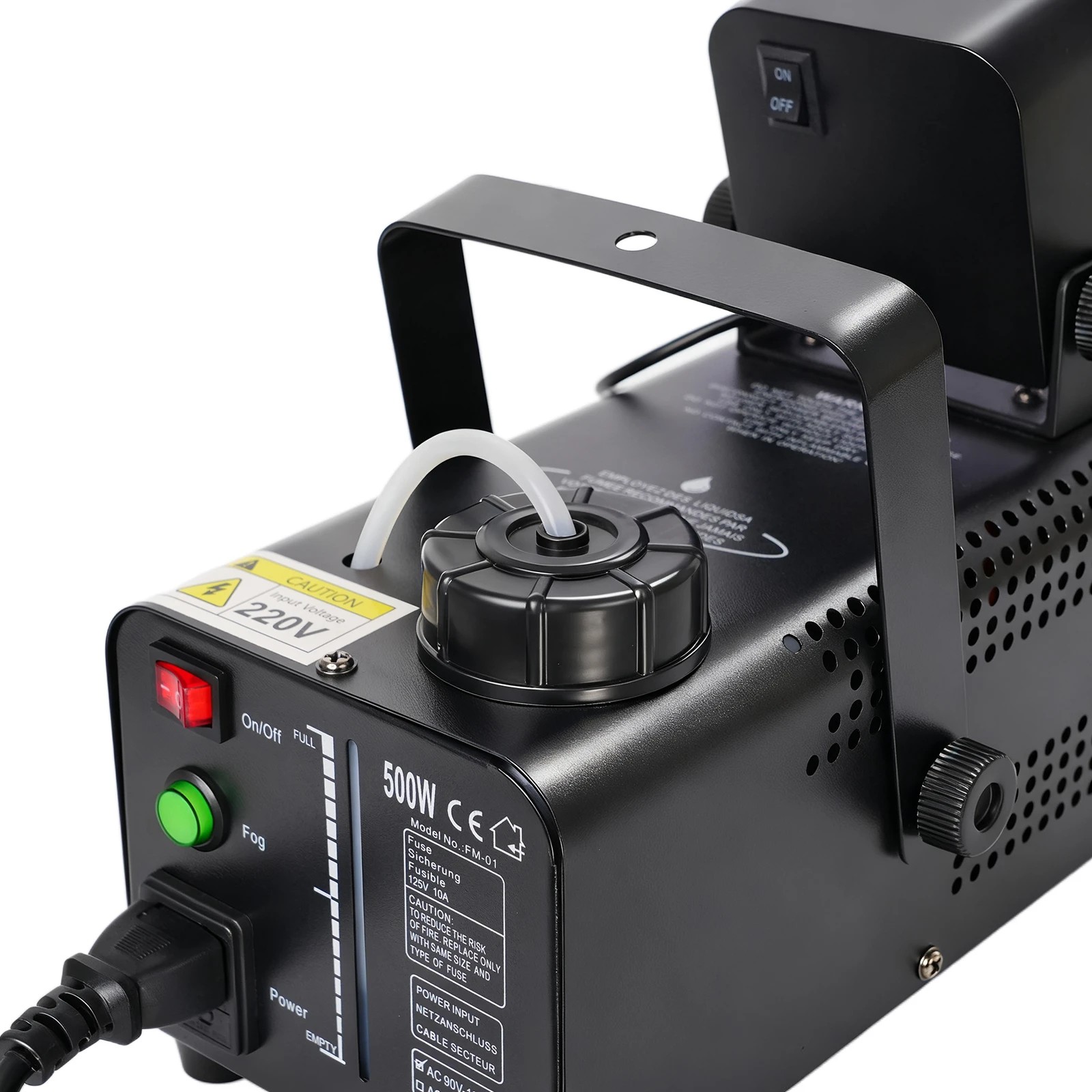 4 Advwin 500W Fog Machine - Black, 4 of 6