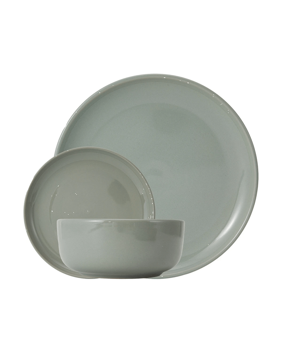 Sage Green 12 Piece Dinner Set