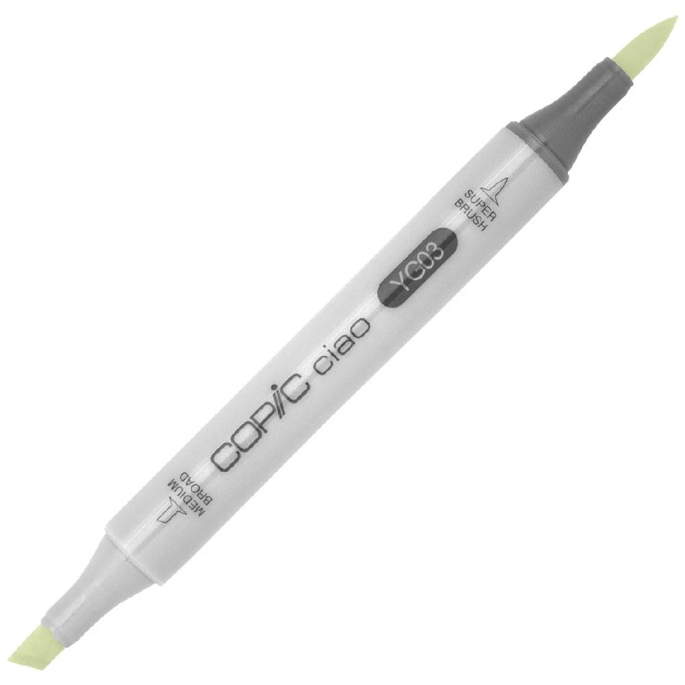 1 Copic Ciao Dual Nib Marker YG03 Yellow Green, 1 of 3