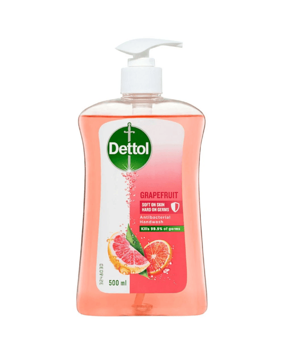 Dettol Antibacterial Liquid Handwash Grapefruit 500mL