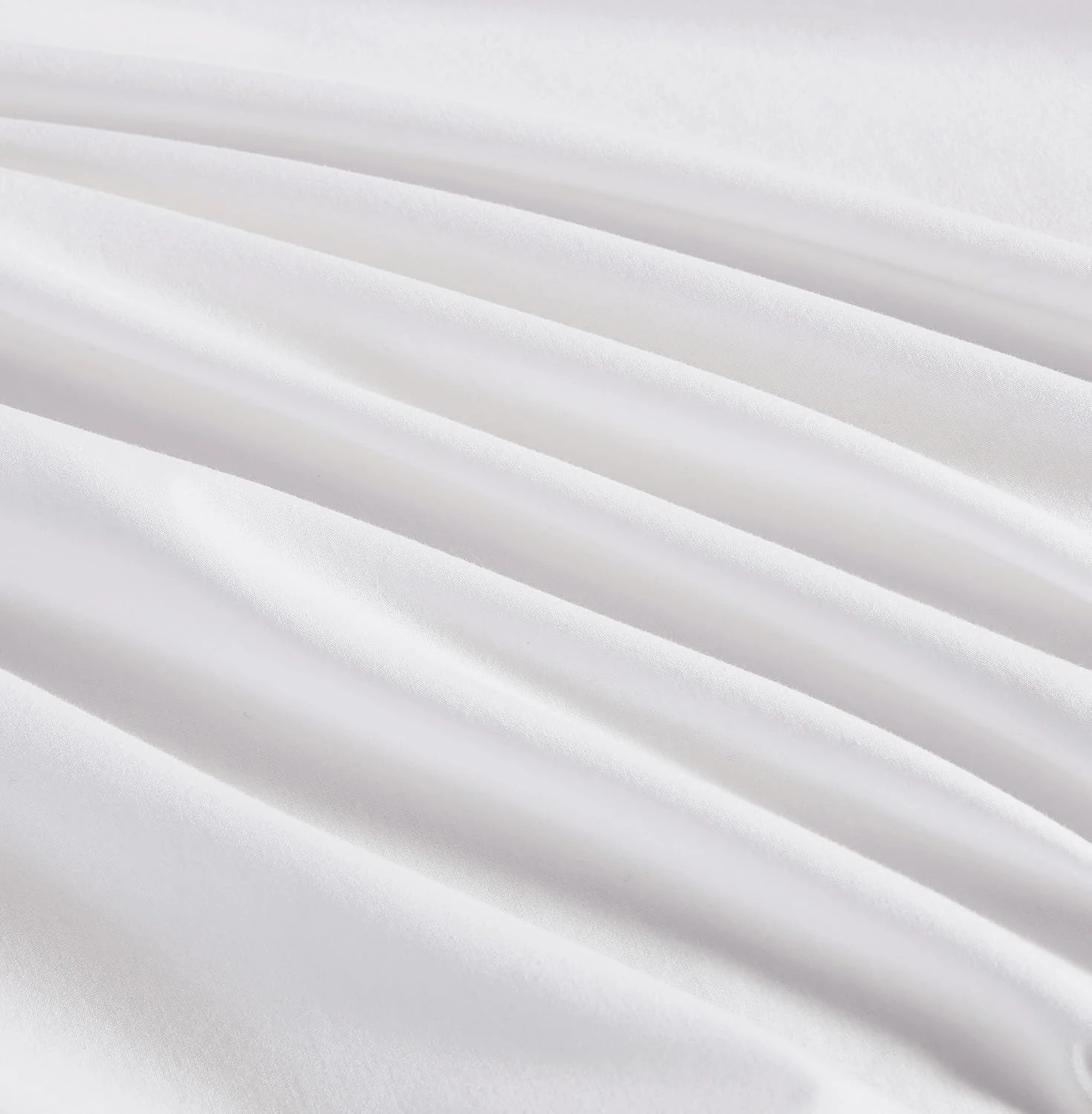 4 Gioia Casa Vintage Washed Cotton Fitted Sheet Set Soft Breathable - Queen Bed - White, 4 of 6
