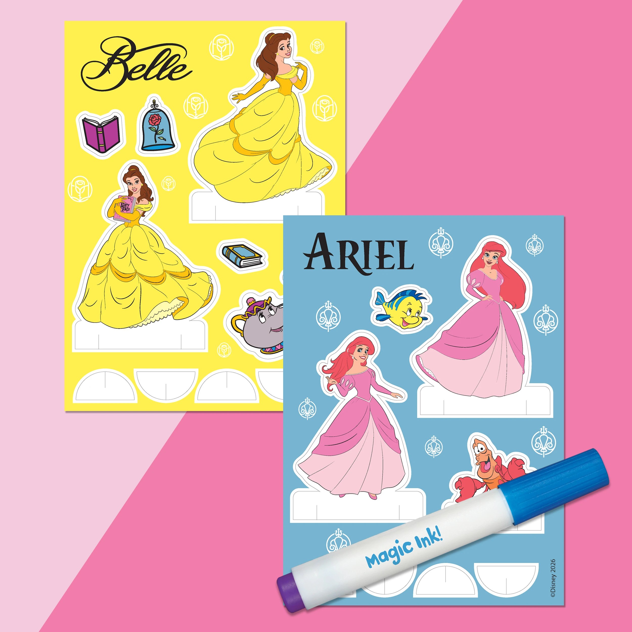 3 INKredibles Disney Princess Magic Ink Friends! - Book, 3 of 5
