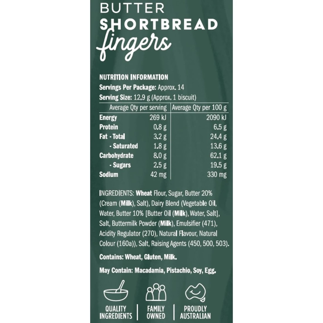 2 Bisko Bakehouse Traditional Shortbread 180g - Assorted, 2 of 3