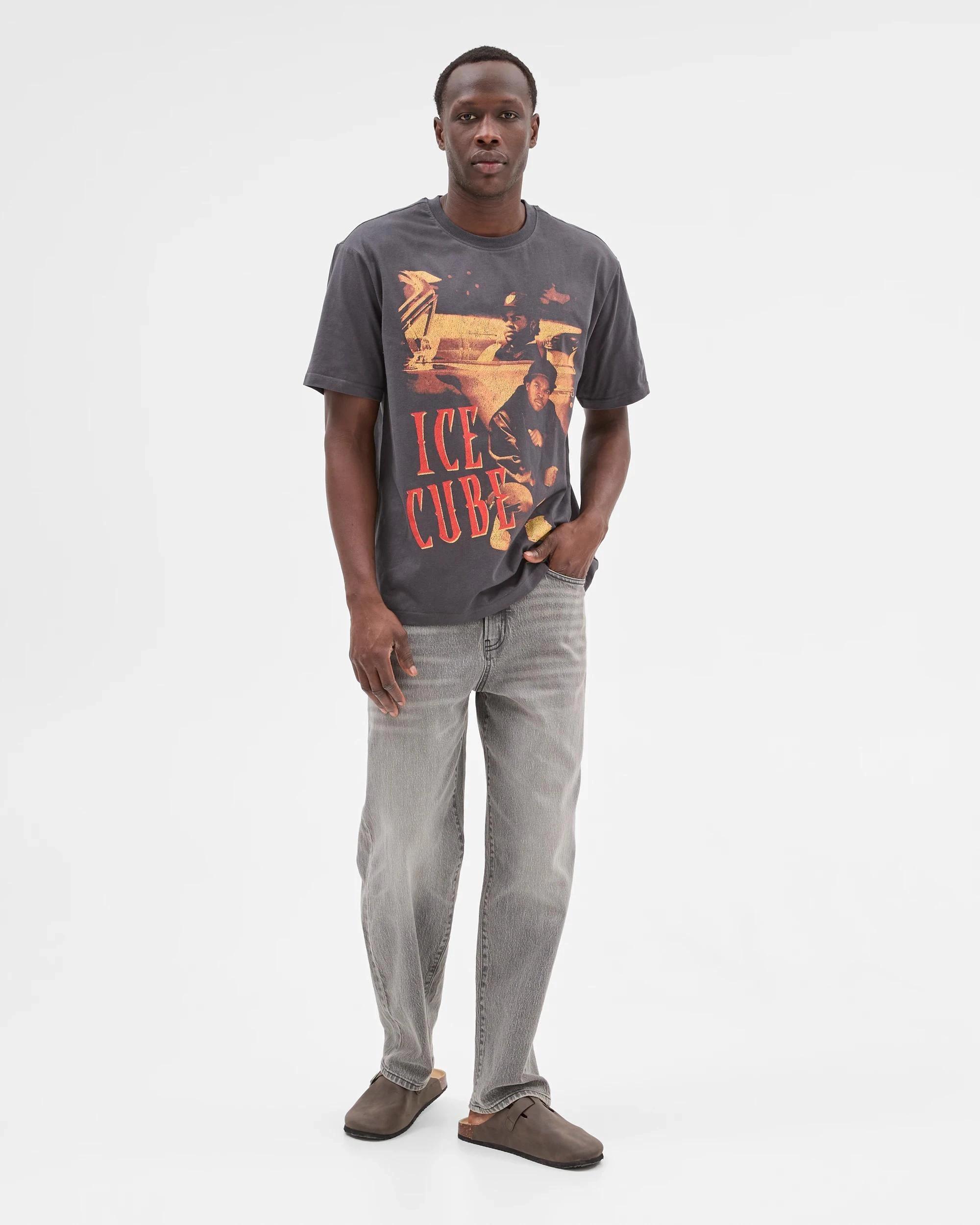 2 Licensed Ice Cube T-Shirt WASHED BLACK, 2 of 6