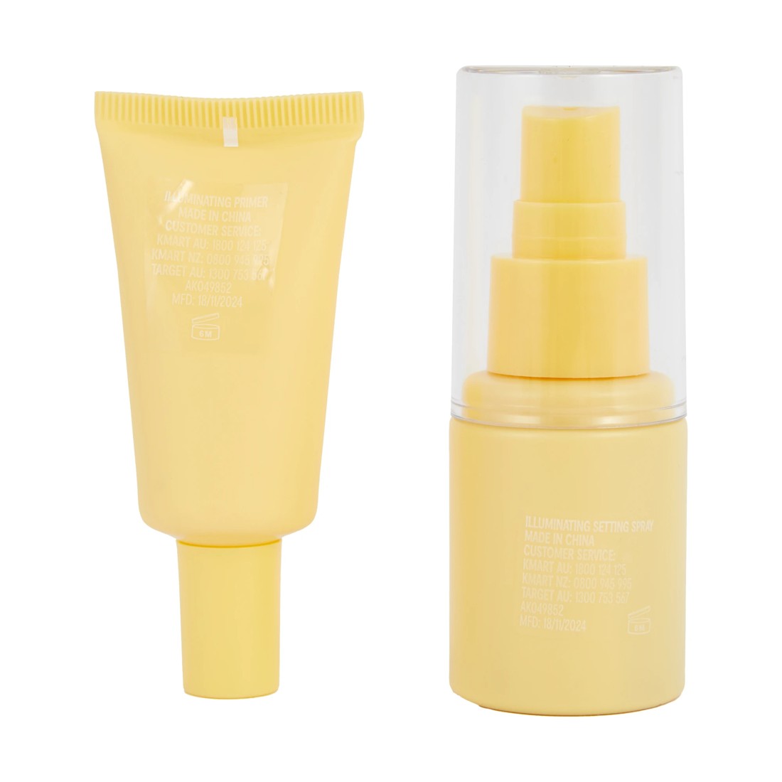 3 OXX Cosmetics 2 Piece Mini Illuminating Prep and Prime Set - Yellow, 3 of 6
