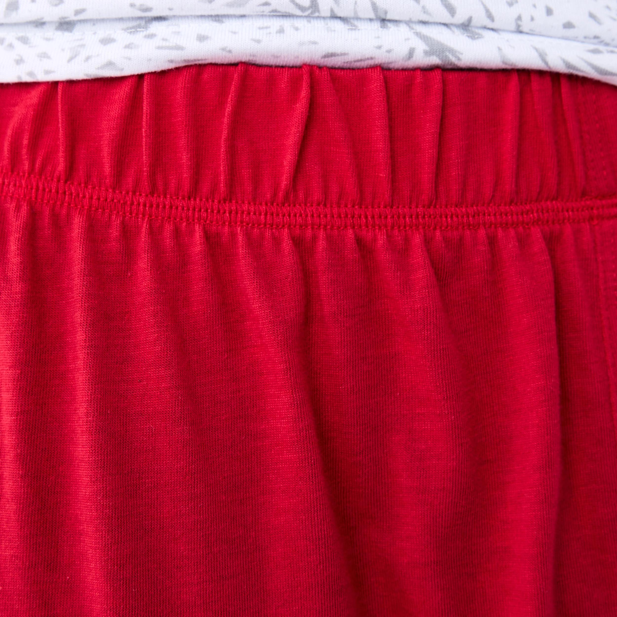 6 Christmas Knit Shorts Pyjama Set SANTA SUIT CLASSIC, 6 of 7