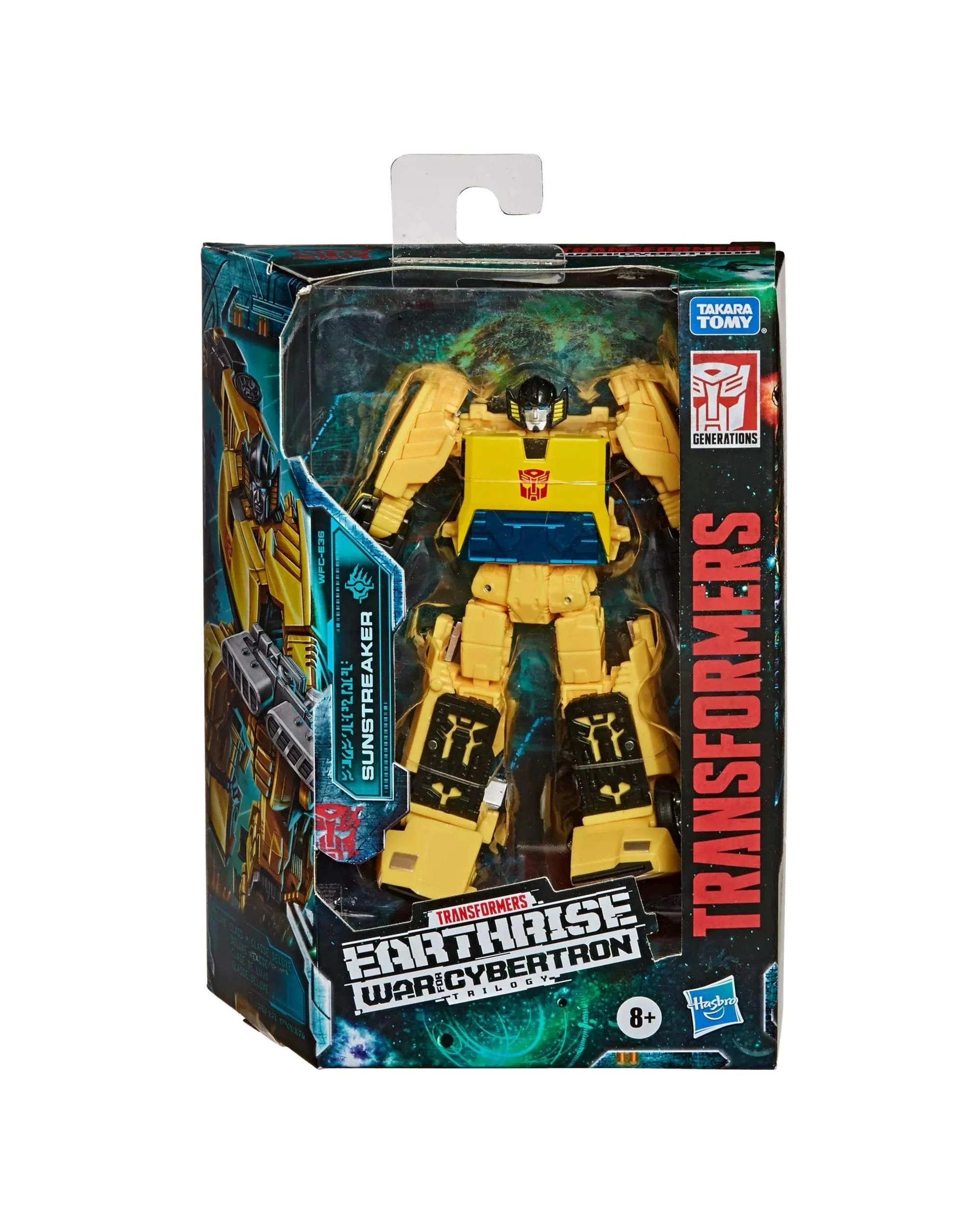 7 Transformers Generations War for Cybertron: Earthrise Deluxe Class WFC-E36 Sunstreaker, 7 of 7