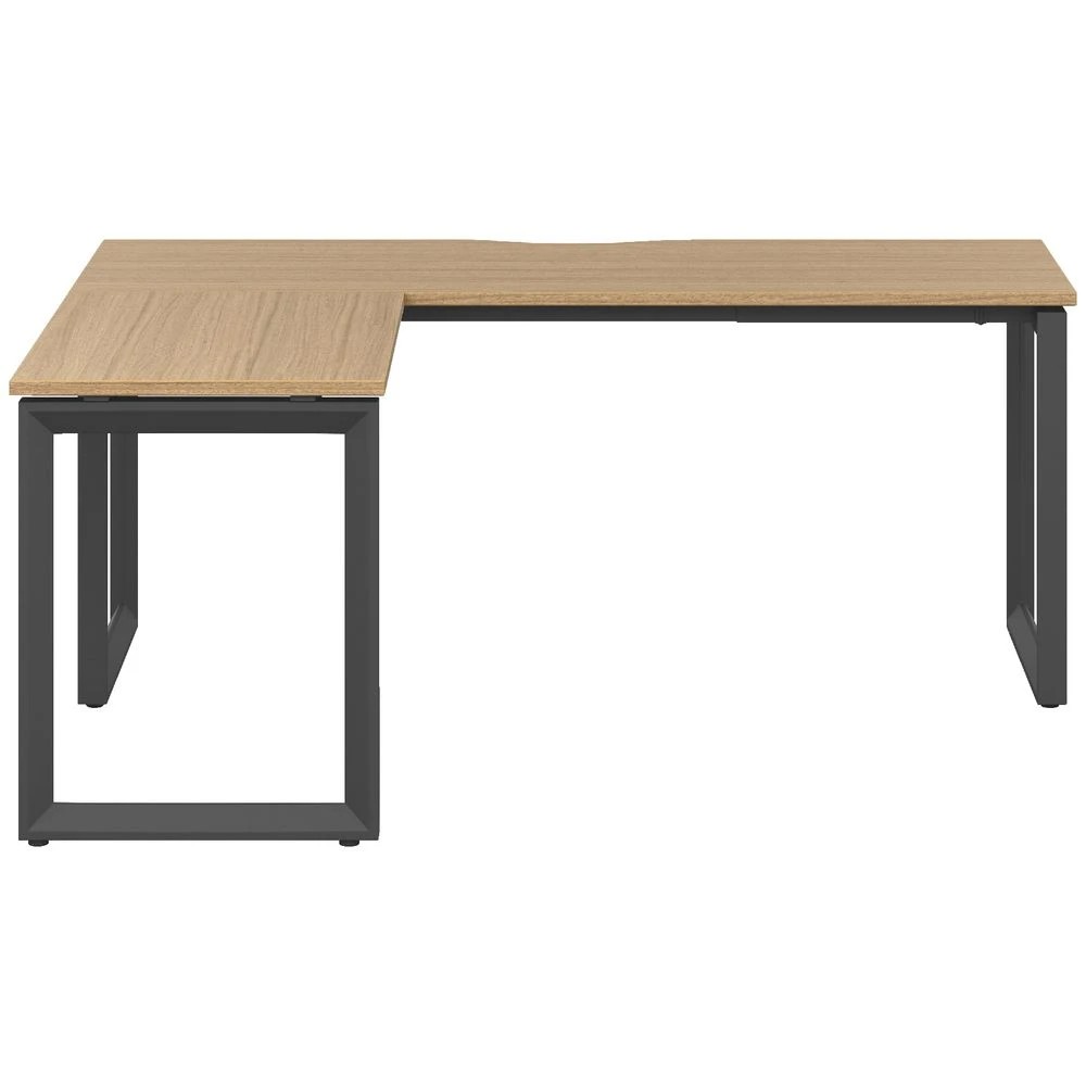 2 Stilford S2 Pro V1 Workstation 1800 x 750mm Oak/Black Desks, Tables and Workstations, 2 of 3