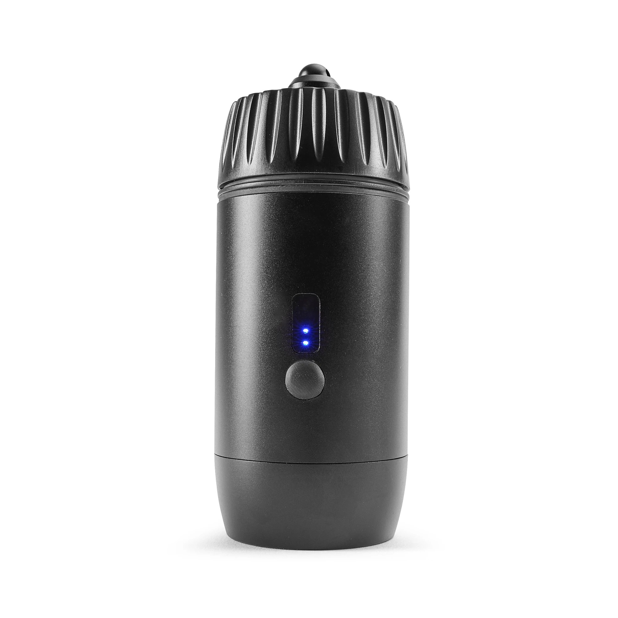 1 Waterproof Portable Charger with Light - Black, 1 of 10