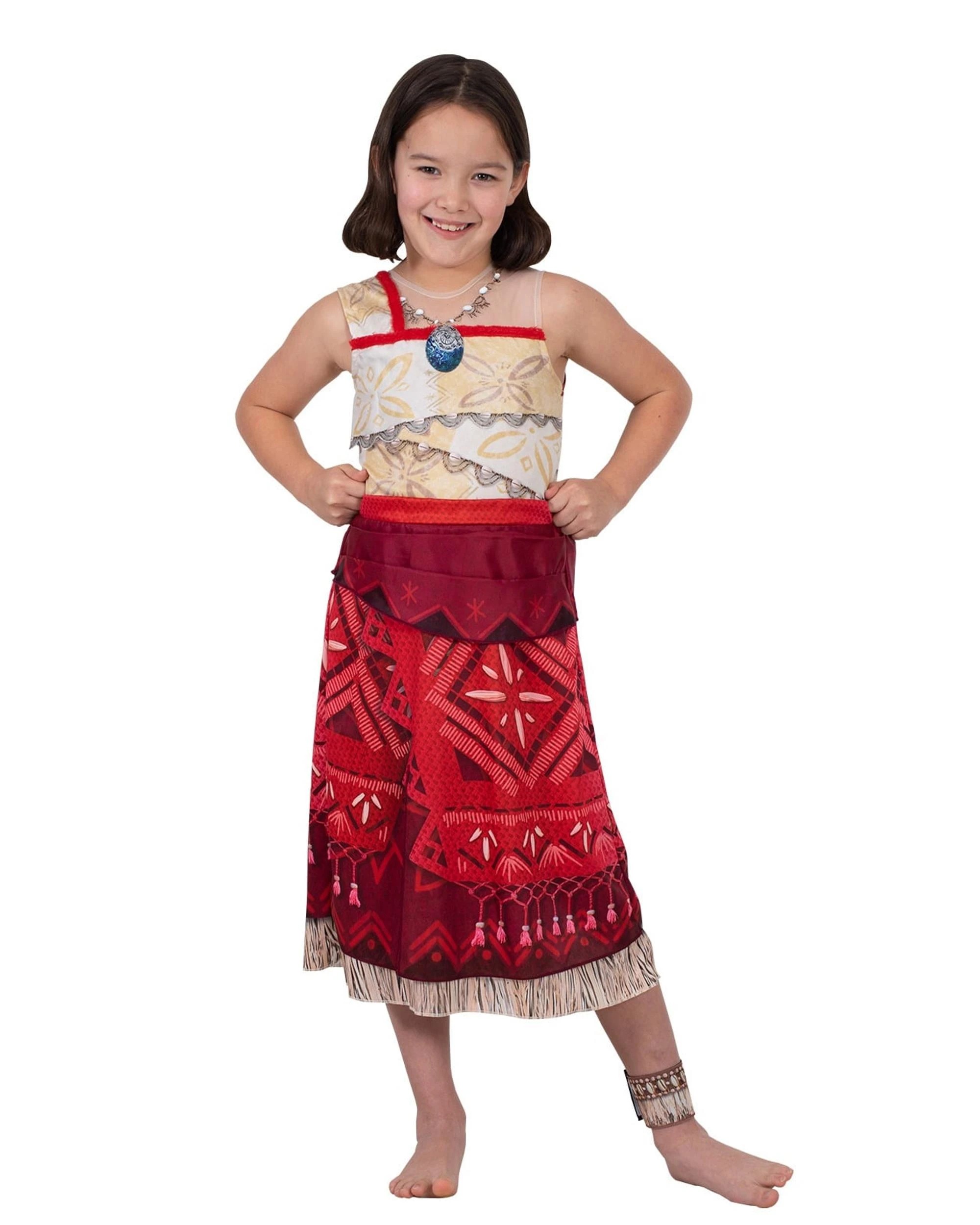 2 Disney Moana 2 Moana Deluxe Costume Size 3-5 Years, 2 of 5