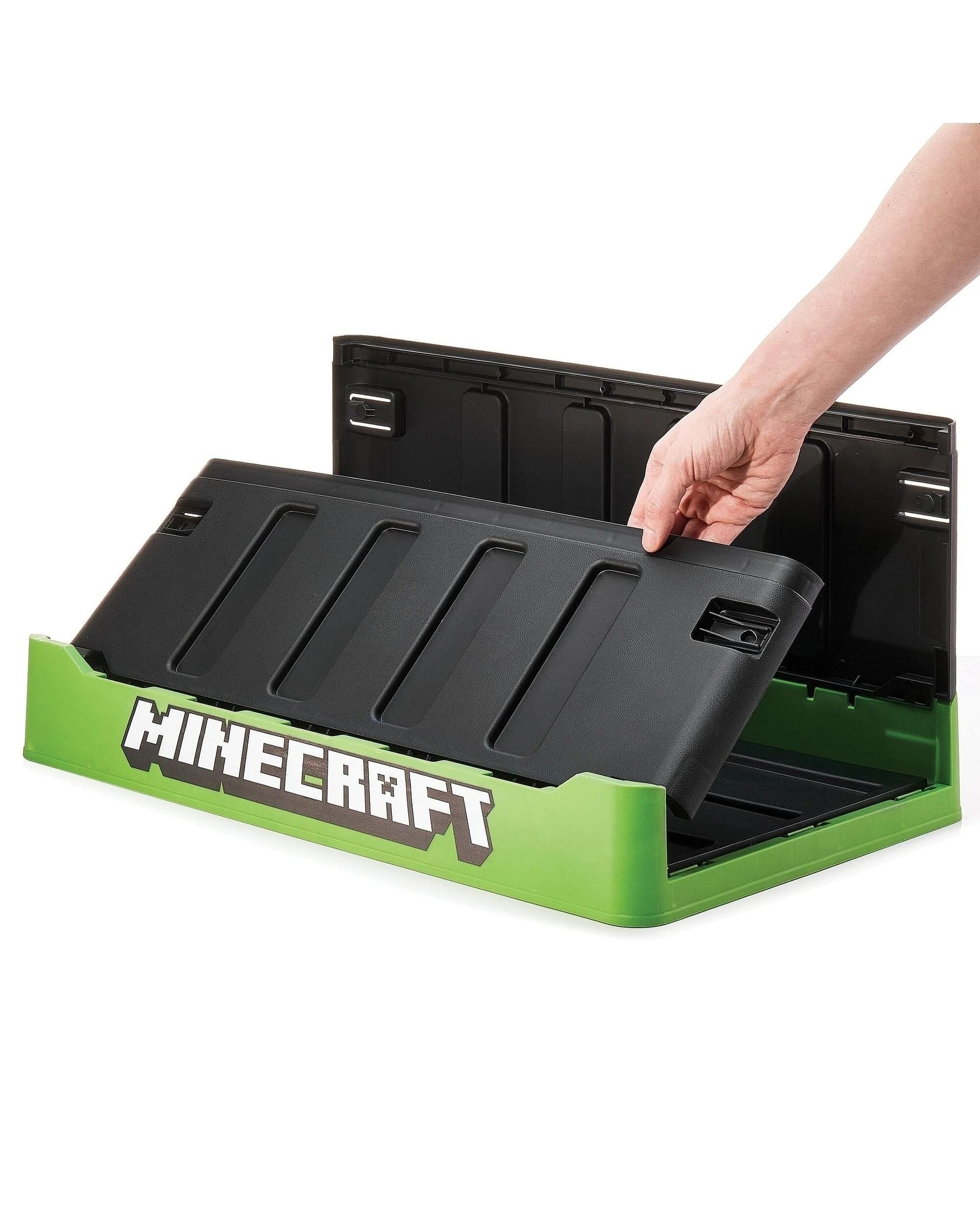 3 Numskull Minecraft Bedroom Storage Box With Folding Chair, 3 of 7