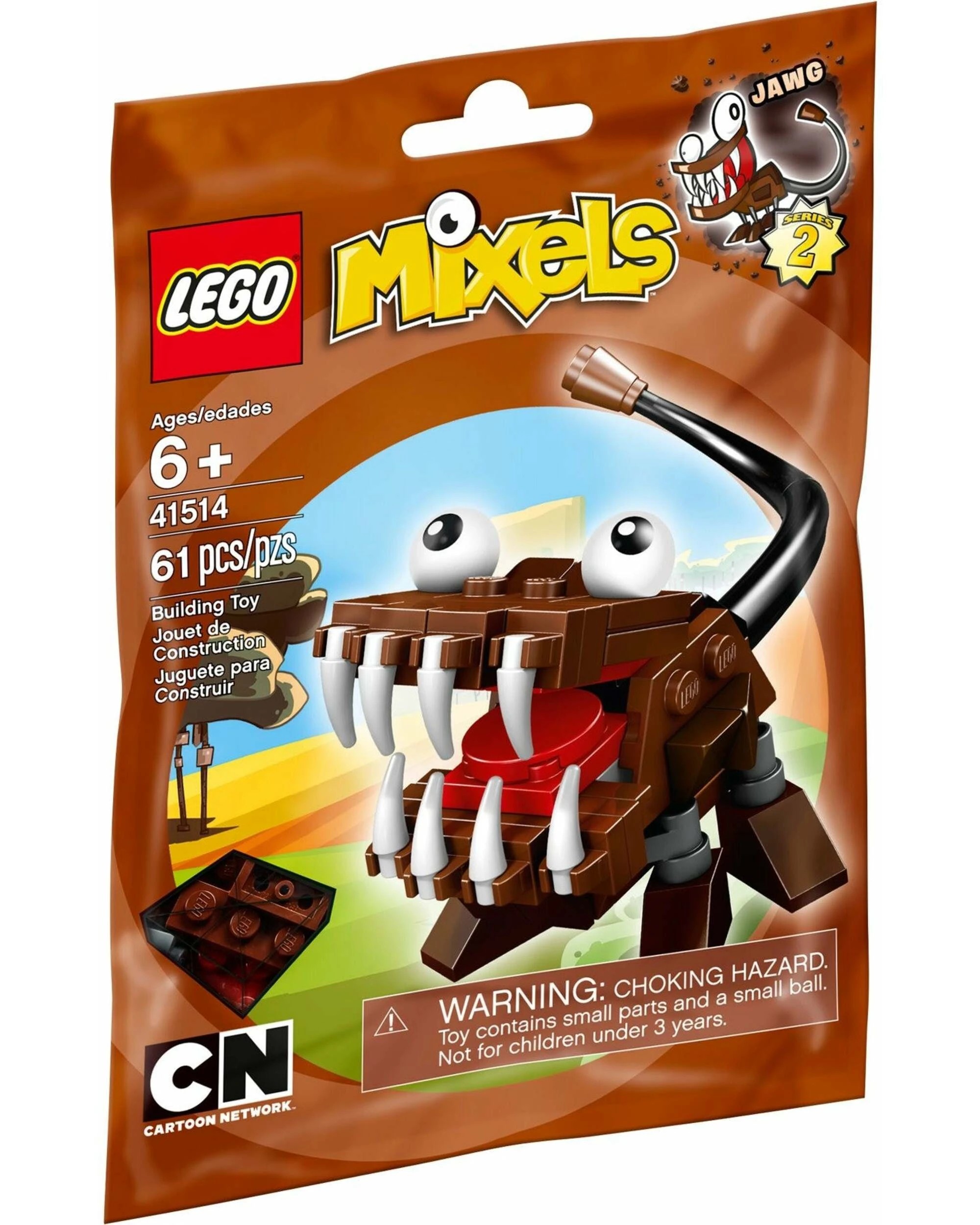 1 LEGO 41514 Jawg - Fang Gang Leader - Mixels, 1 of 1