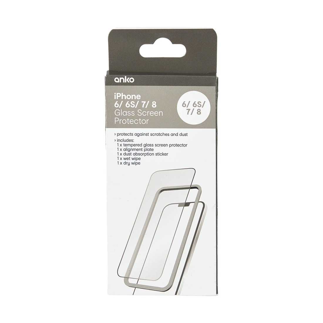 1 iPhone 6/6S/7 Glass Screen Protector, 1 of 5