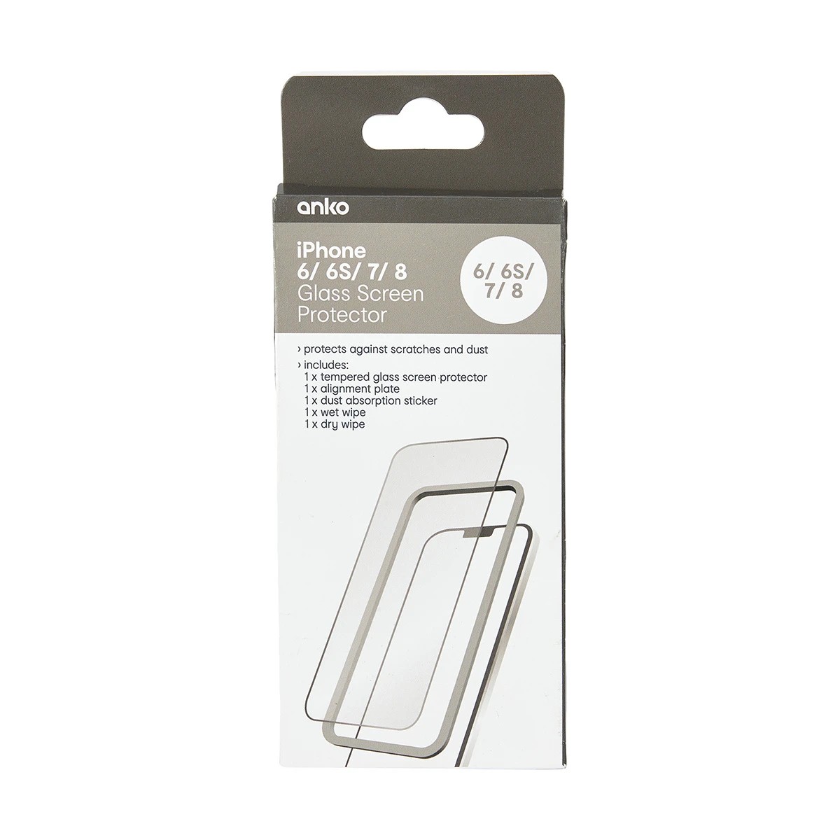 1 iPhone 6/6S/7 Glass Screen Protector, 1 of 5