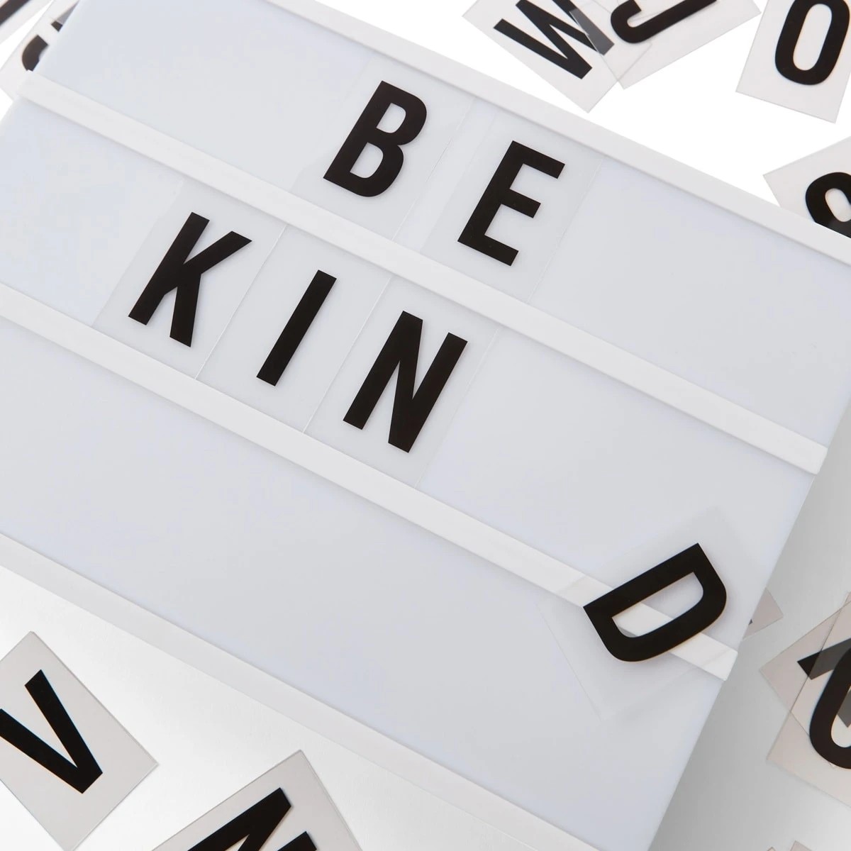 6 Light Box with Letters, 6 of 10