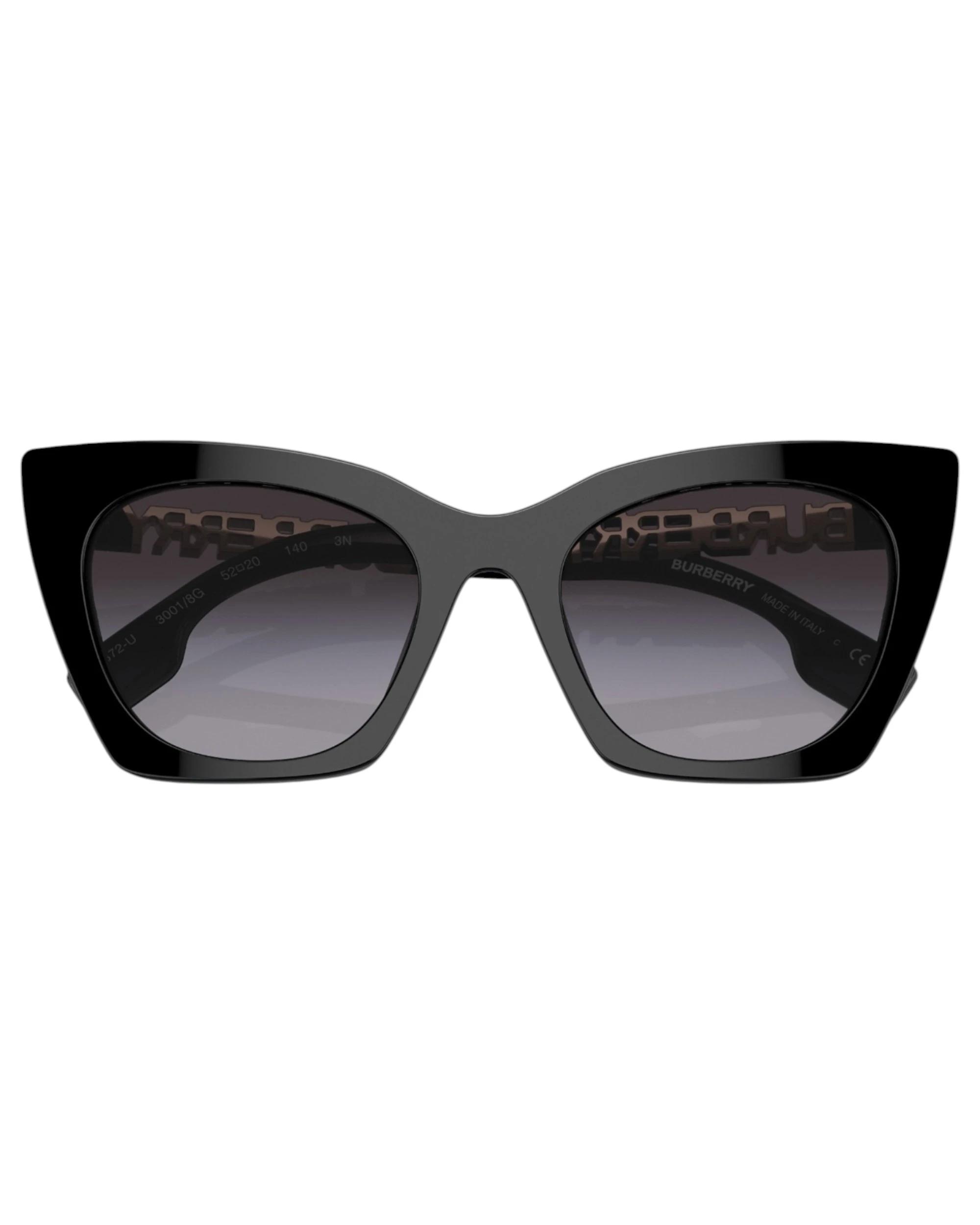 3 Burberry Womens Sunglasses Marianne BE4372U Black/ Grey Sunnies BLACK/GREY, 3 of 5