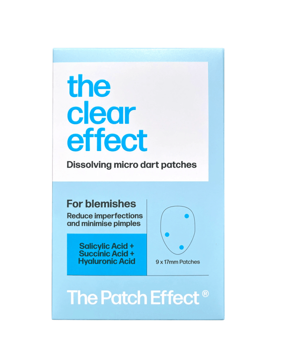 The Patch Effect 9 Piece The Clear Effect Dissolving Micro Dart Patches - Salicylic Acid, Succinic Acid and Hyaluronic Acid