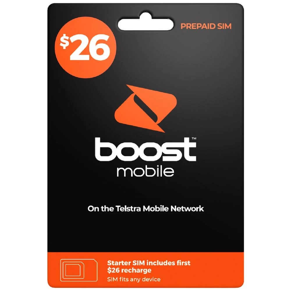 1 Boost $26 Prepaid SIM Kit, 1 of 1