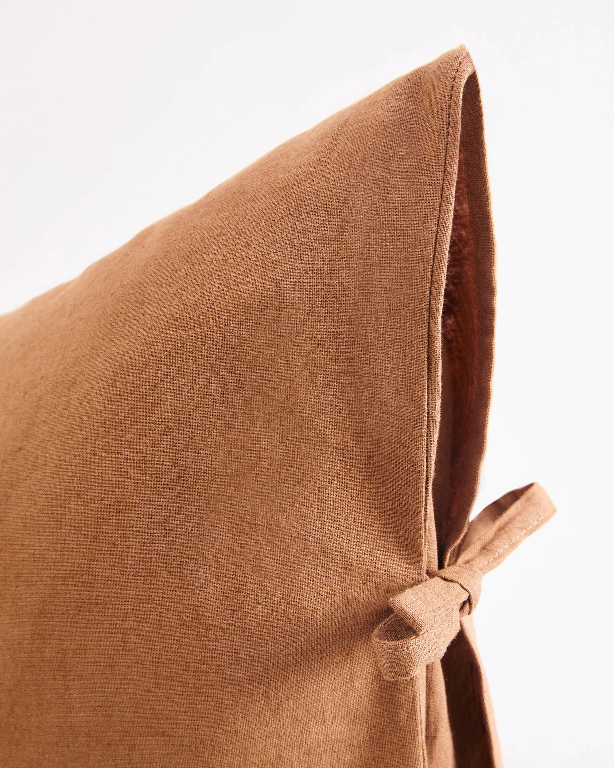 2 Target Laynie Linen/Cotton European Pillowcase - Queen Bed - Brown, 2 of 3