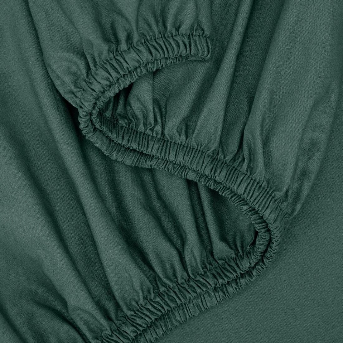 3 250 Thread Count Cotton Rich Sheet Set - King Bed, Teal, 3 of 7