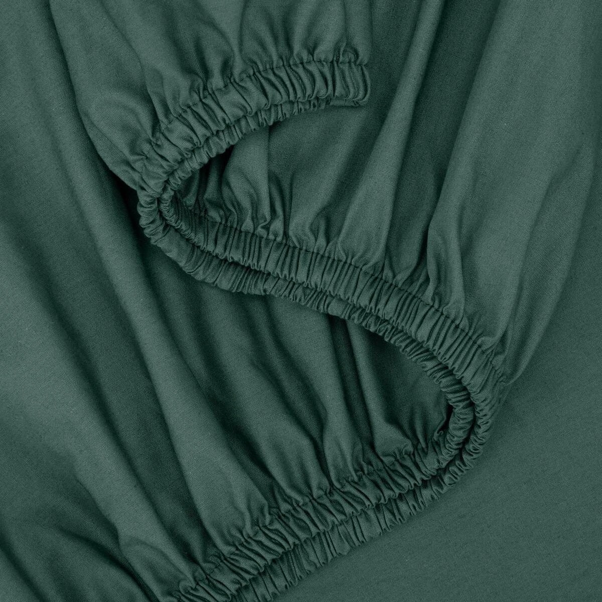 3 250 Thread Count Cotton Rich Sheet Set - King Bed, Teal, 3 of 7