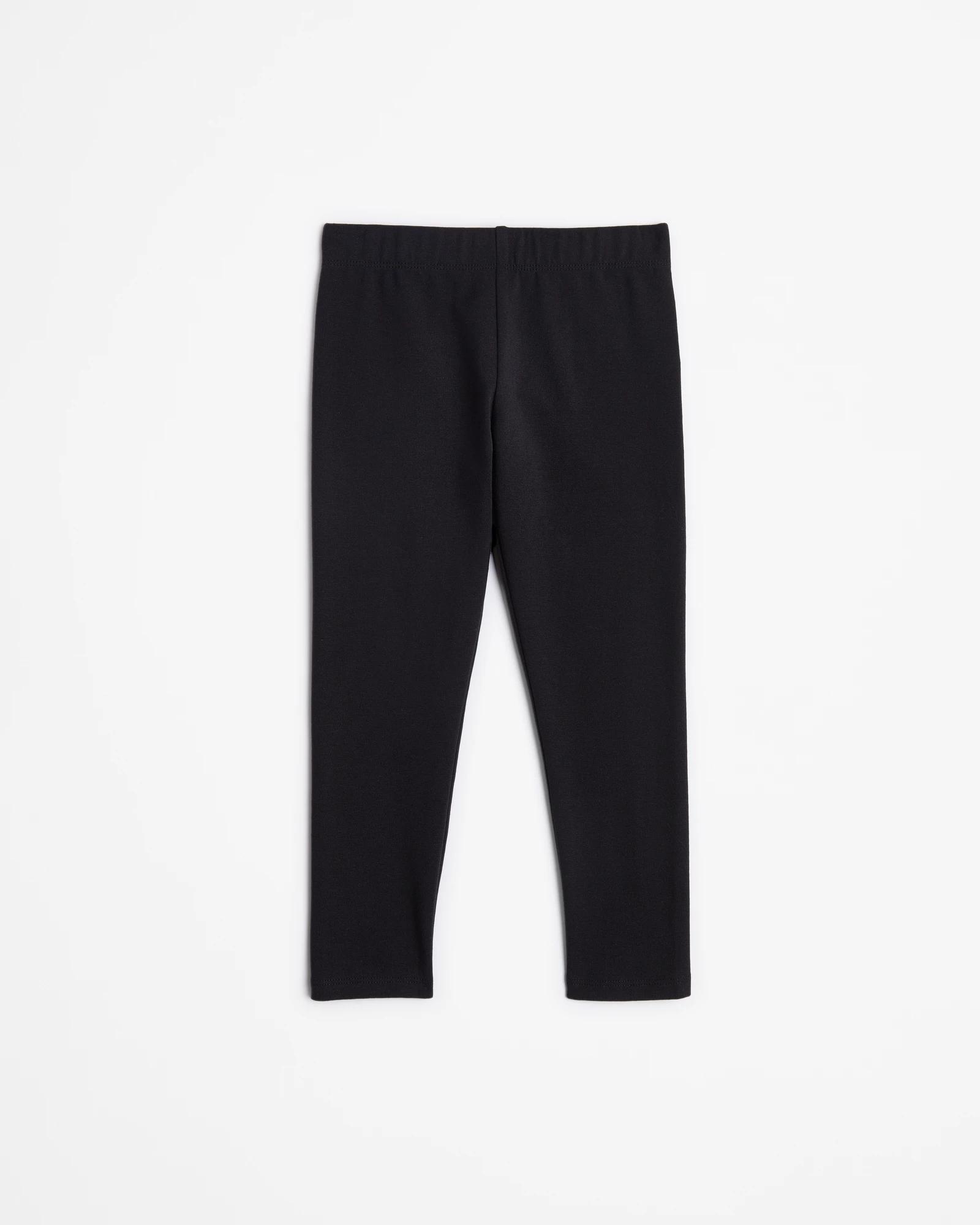 1 Target Kids Australian Cotton Leggings BLACK, 1 of 3