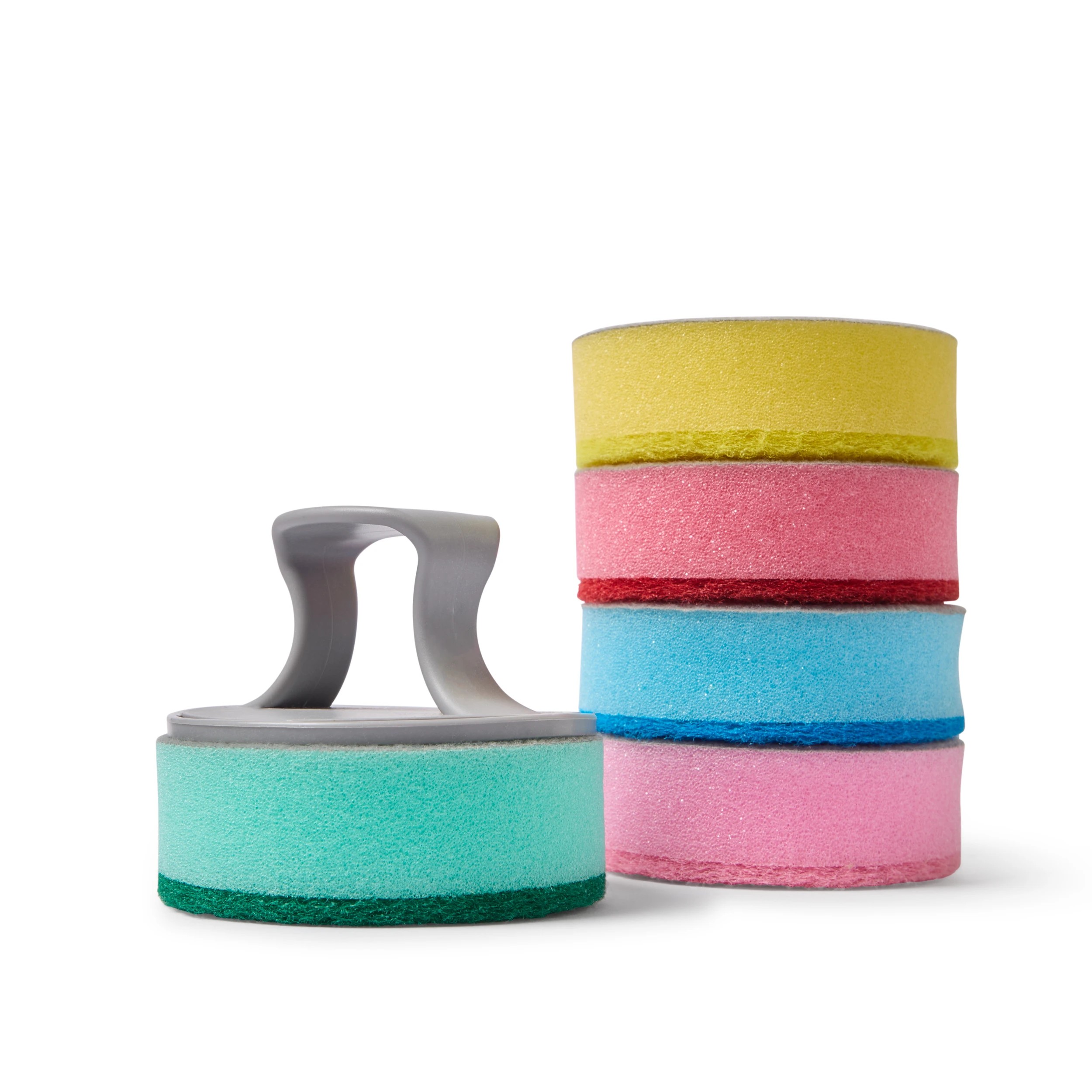 2 5 Pack Sponges with Handle, 2 of 7