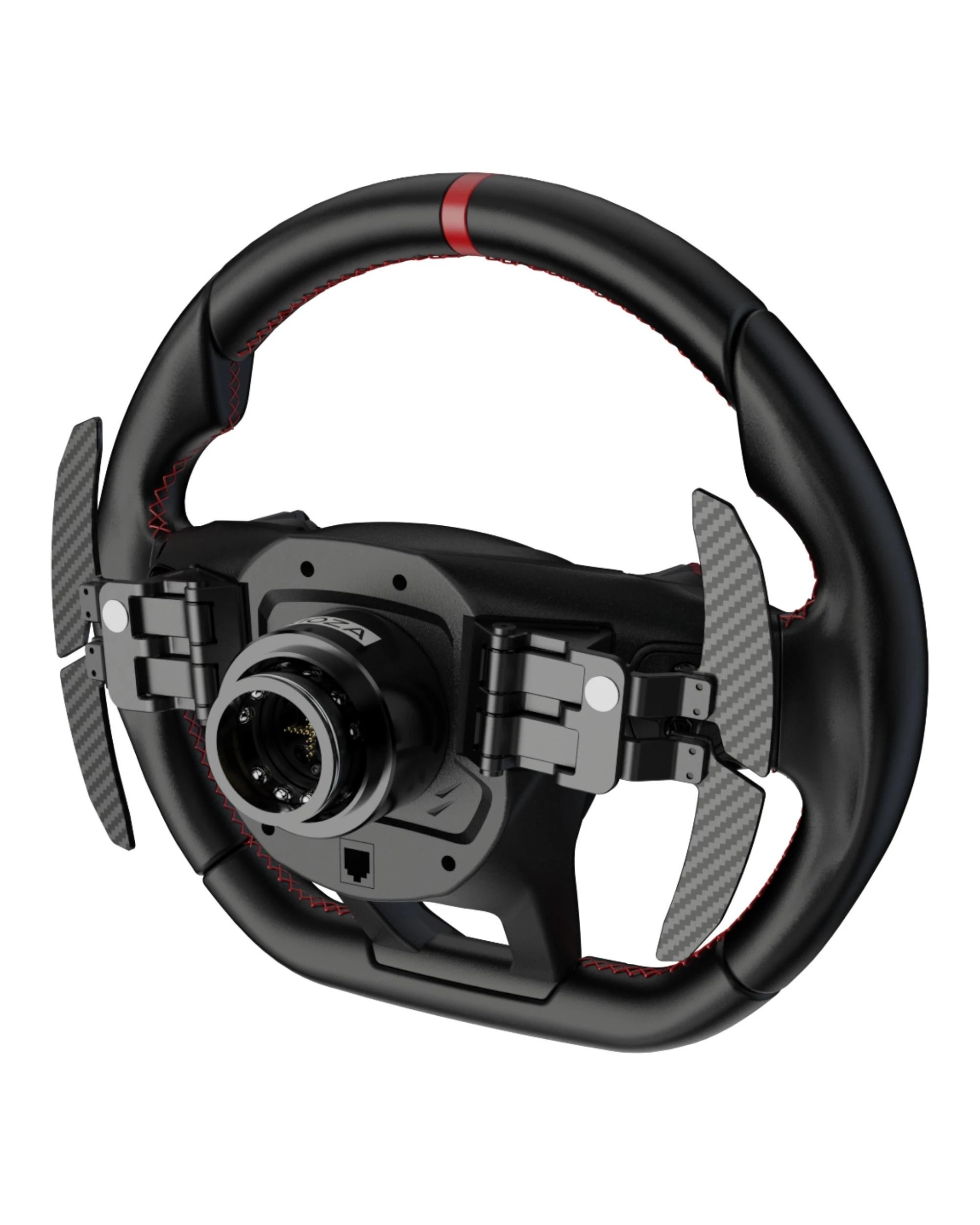 7 MOZA Racing Automobili Lamborghini Revuleto Sim-Racing Steering Wheel - Black, 7 of 8