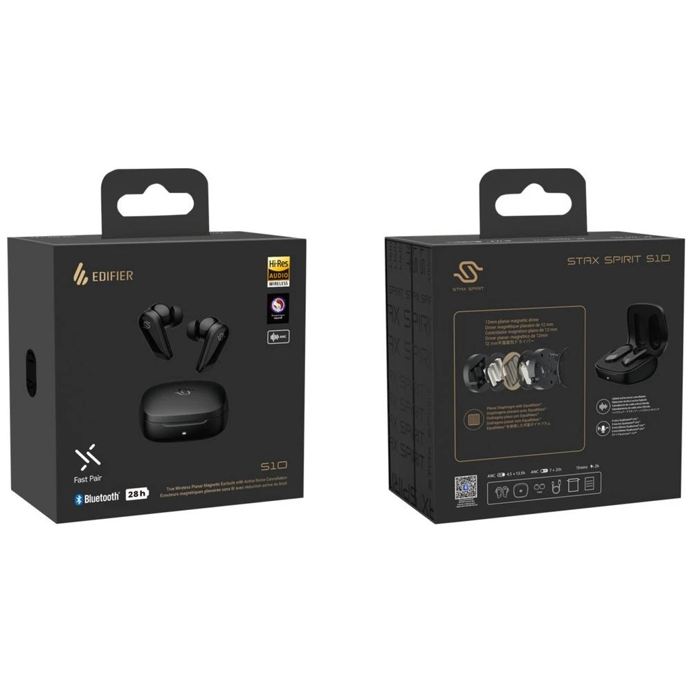 6 EDIFIER STAX SPIRIT S10 TWS Planar Magnetic Earbuds ANC, 6 of 7