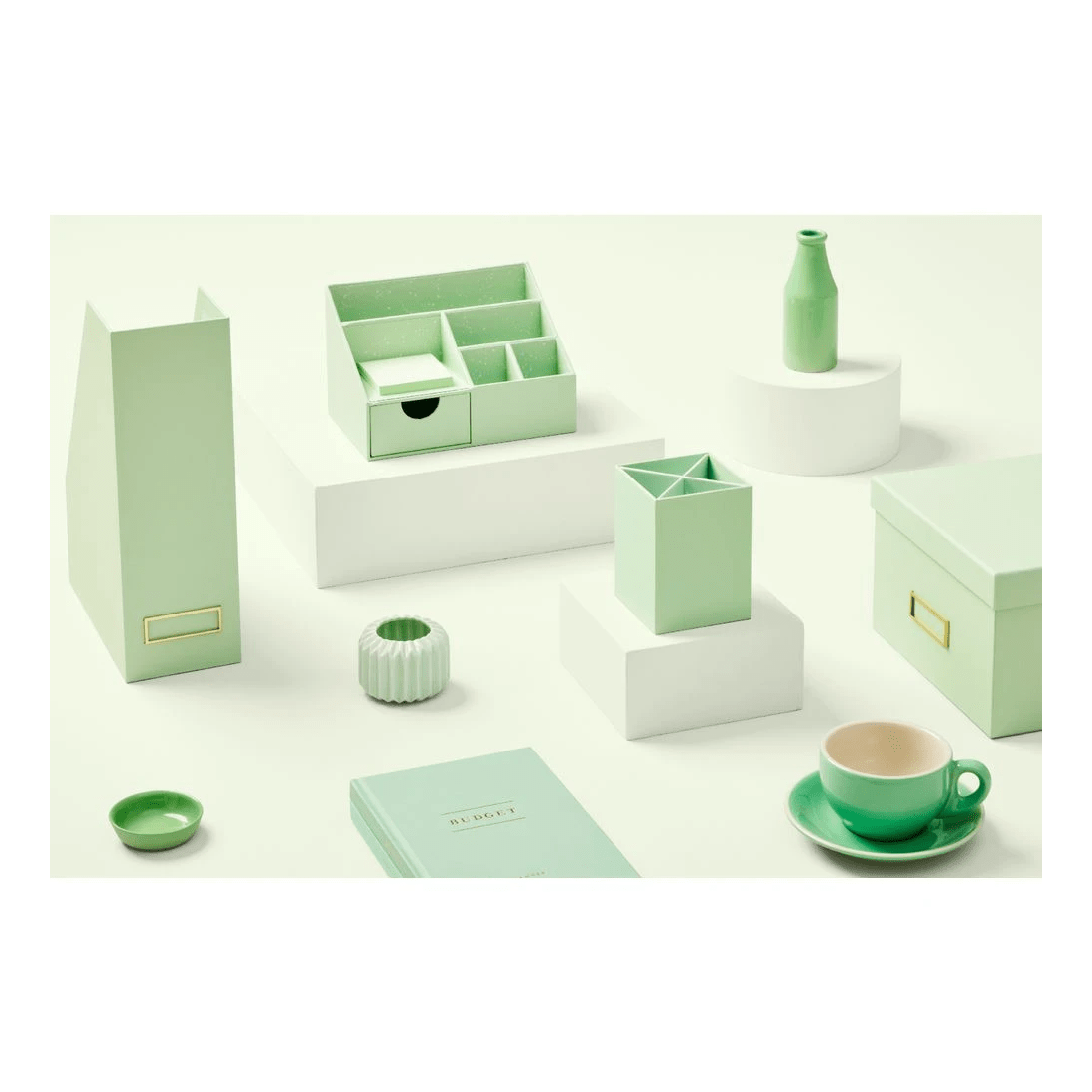 6 Otto Pastel Magazine File Green, 6 of 6