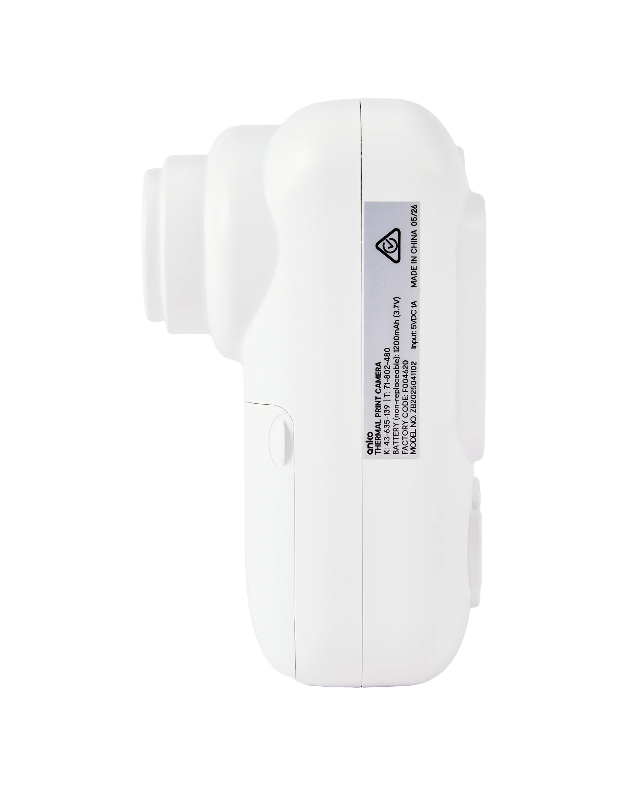4 Thermal Print Camera - White, 4 of 10