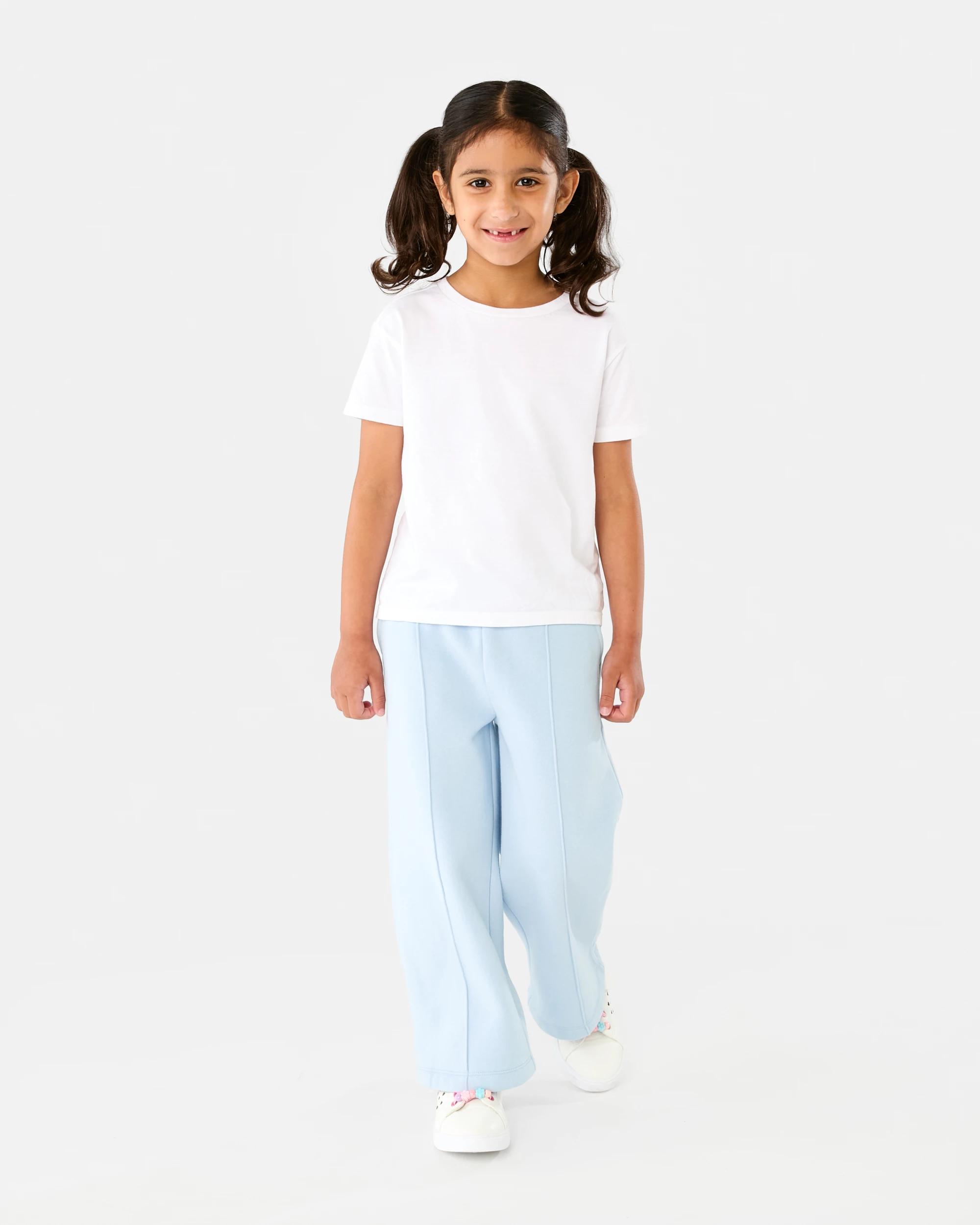 5 Wide Leg Trackpants Blu Kntky, 5 of 6