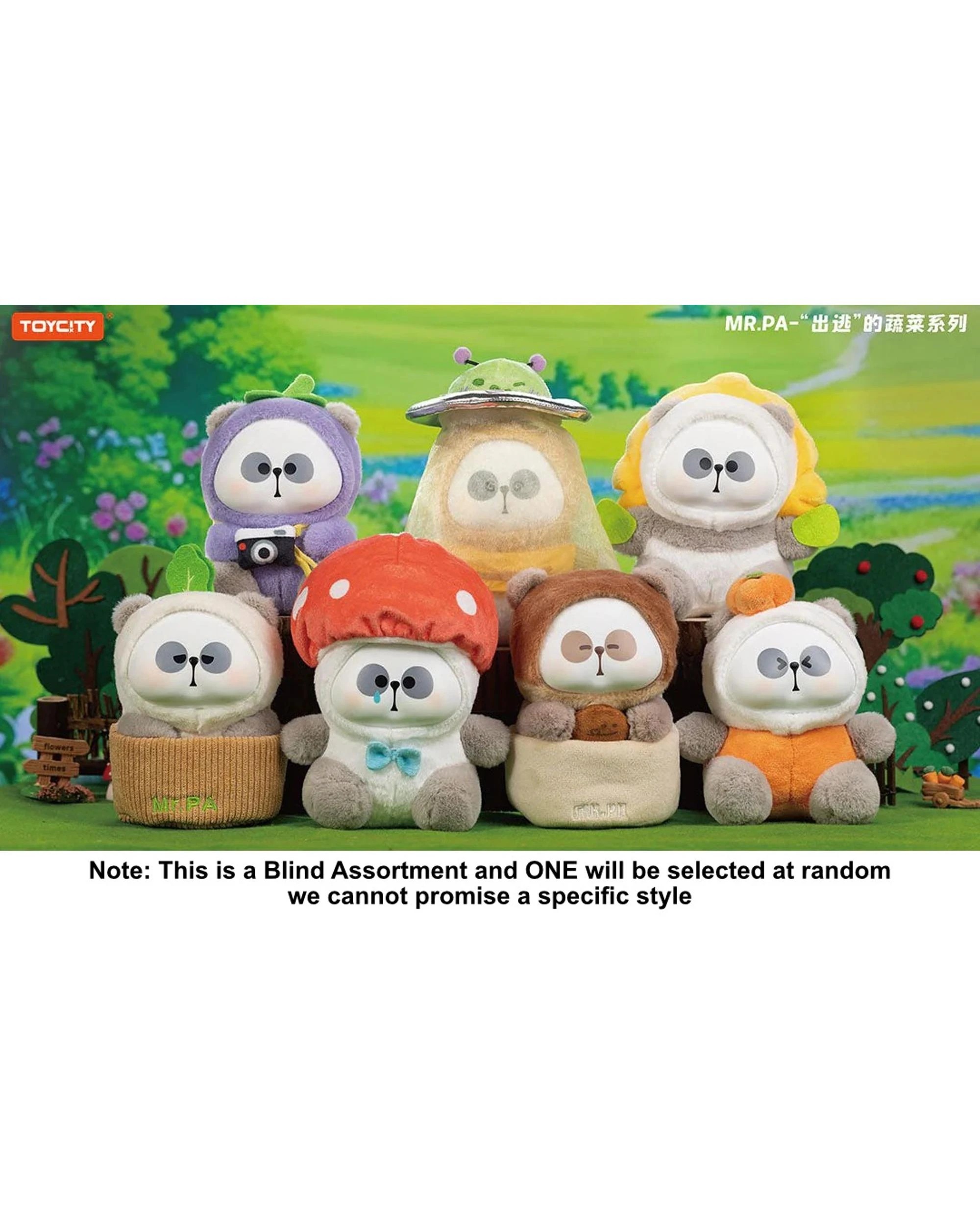 2 ToyCity Mr Pa The Escaped Vegetables Plush Blind Box, 2 of 10