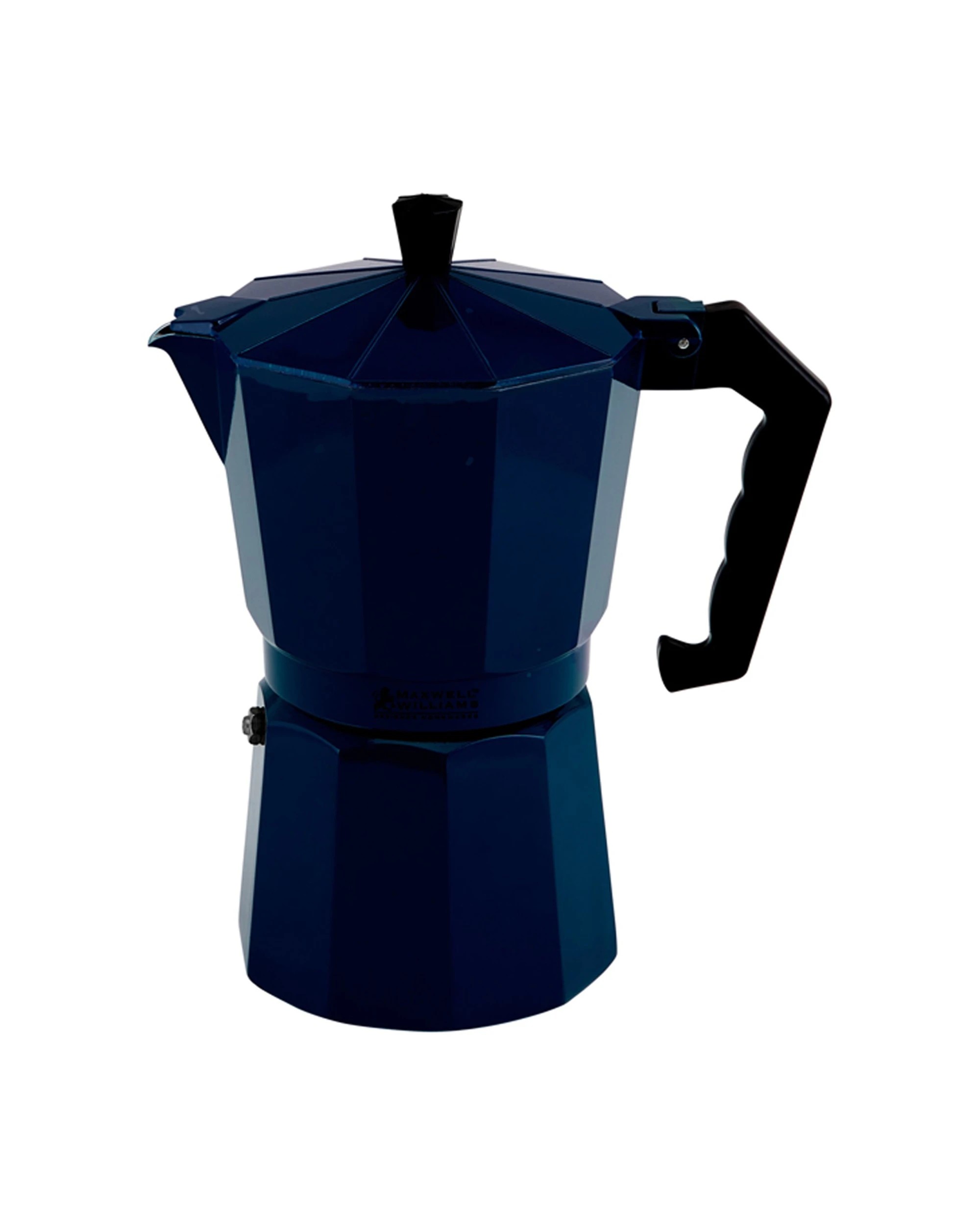 1 Maxwell & Williams 9 Cups Blend Traditional Stovetop Espresso Maker For Home
 - Blue, 1 of 4