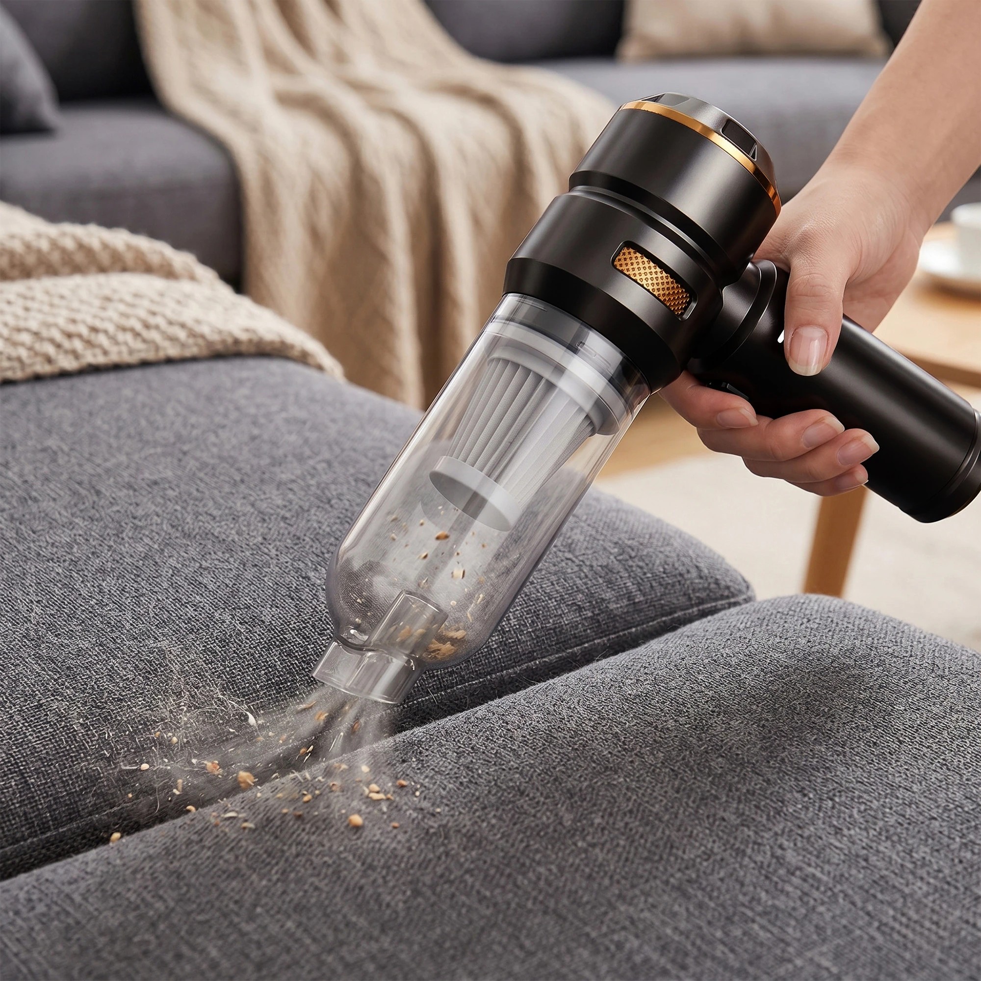 3 MyGenie Handheld Vacuum & Blower 15KPa - Tornado Pro V2.0 - Black, 3 of 8