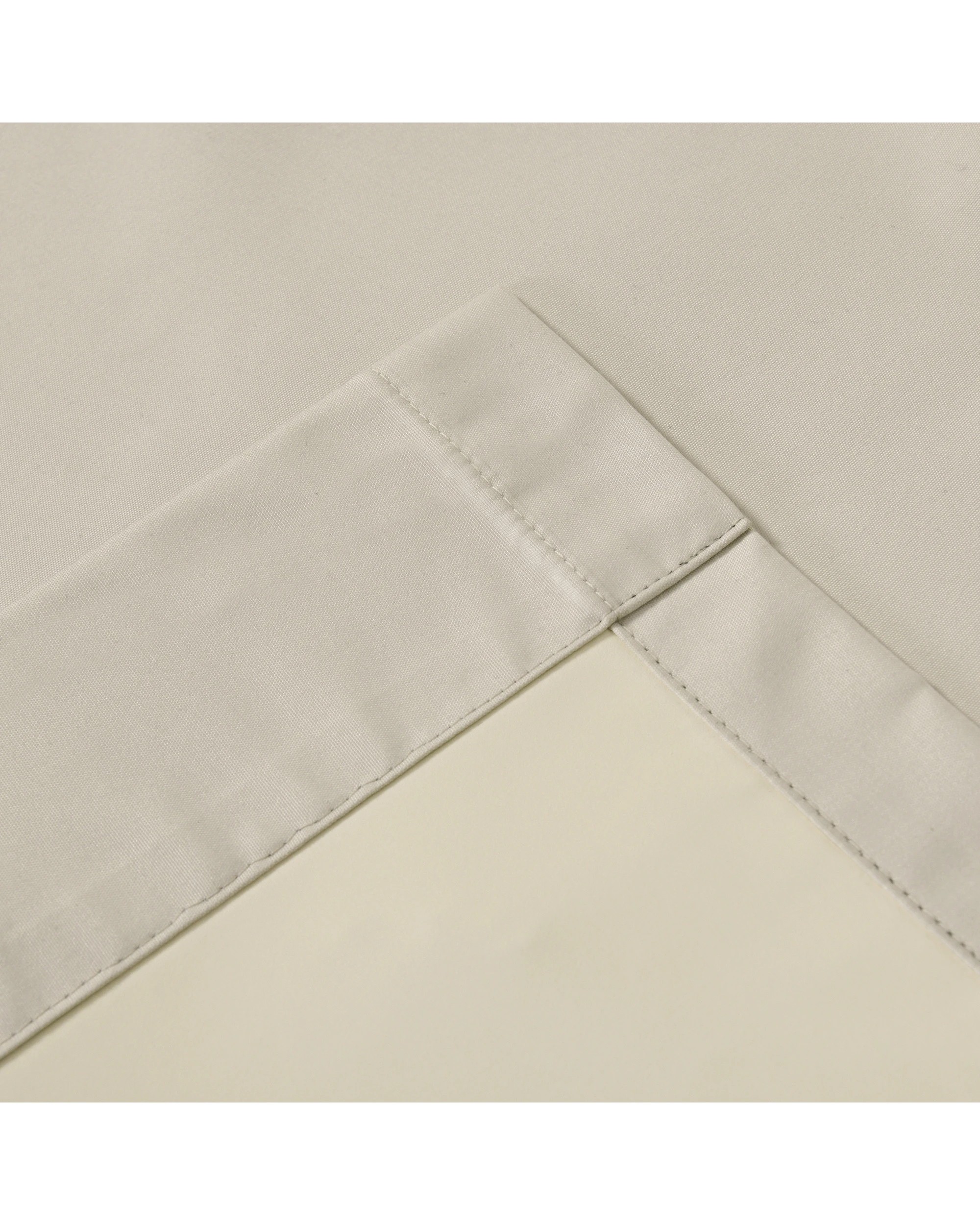 8 Sherwood Home Orlando Blockout Multi Header Curtain Pair 90x223cm - Sand, 8 of 8