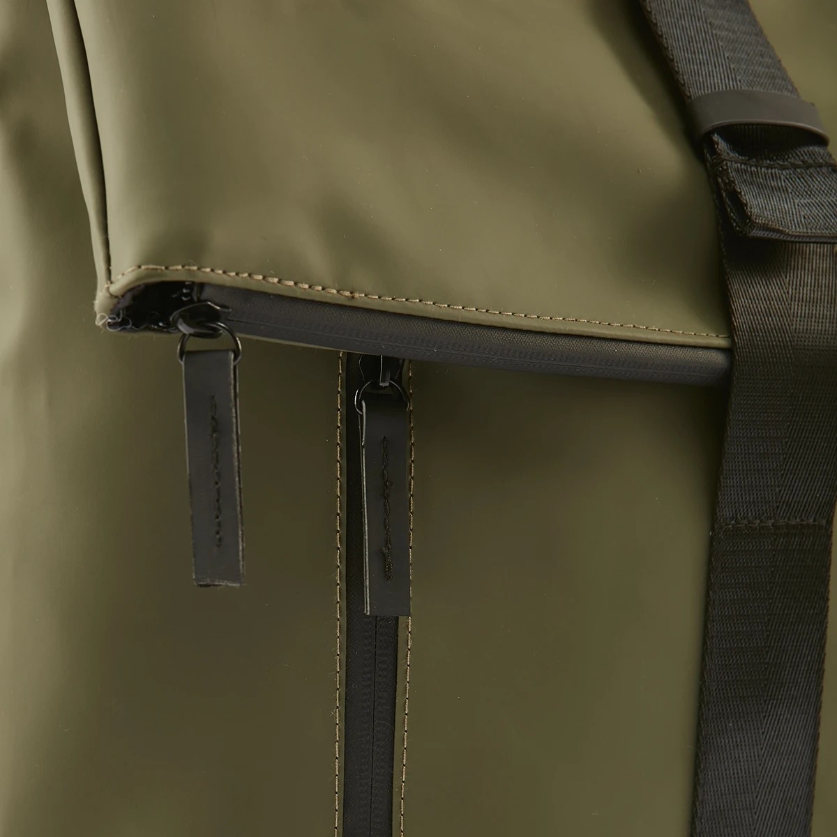 6 Fold Up Youth Backpack - Olive, 6 of 8